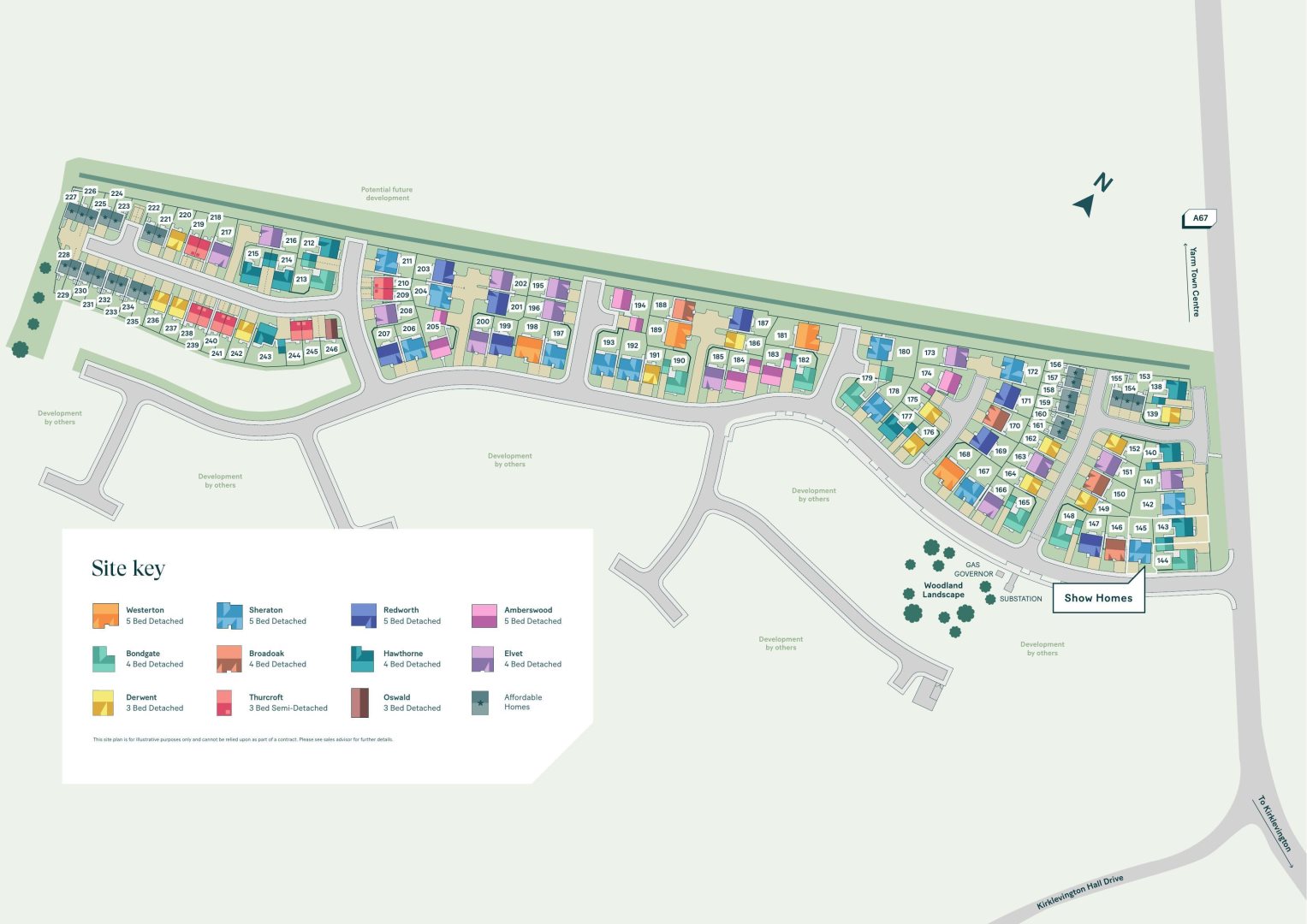 Plot 171, Redworth, The Cornfields, Off Green Lane, Yarm floorplan