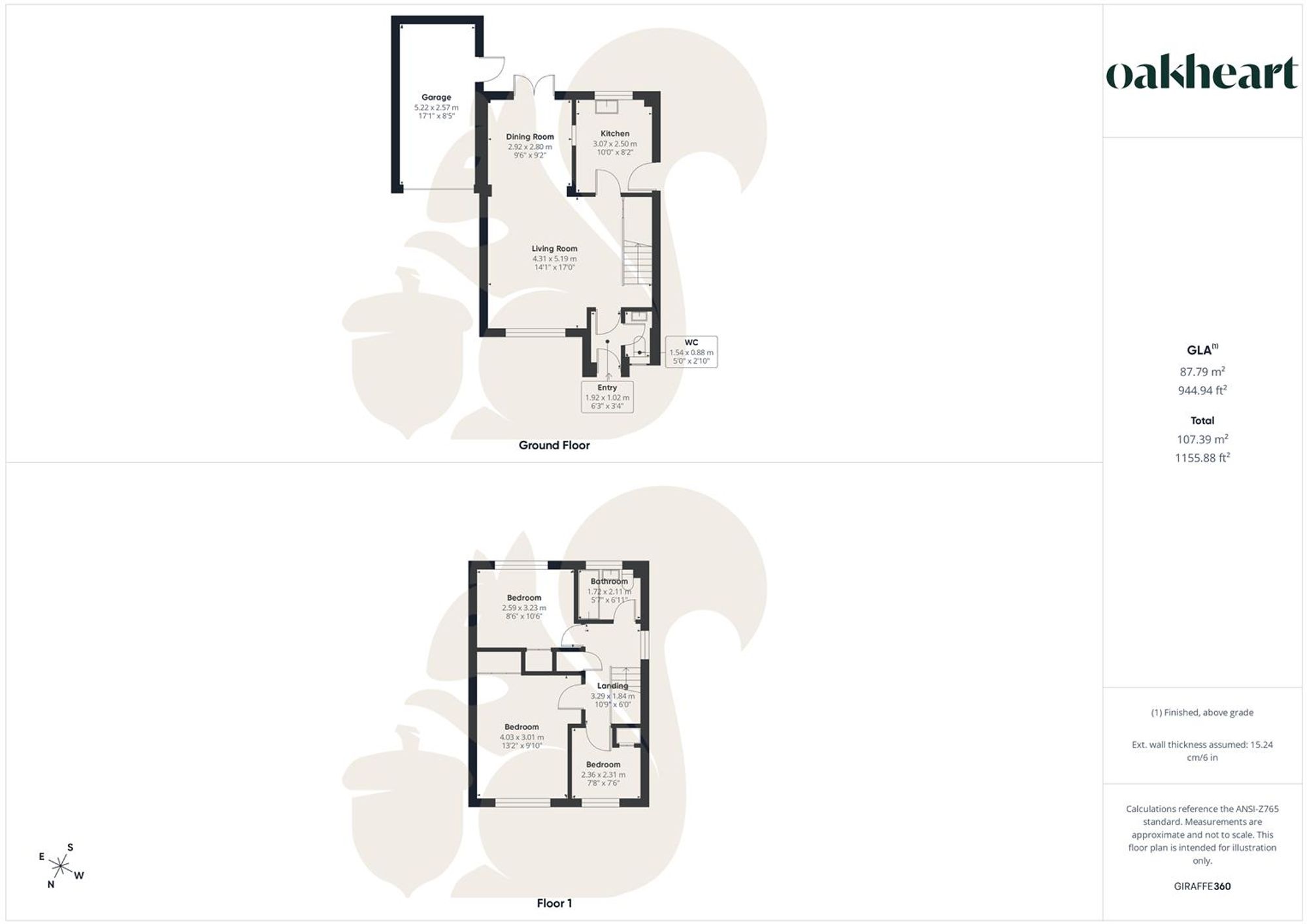 22 Copper Beeches, Colchester floorplan