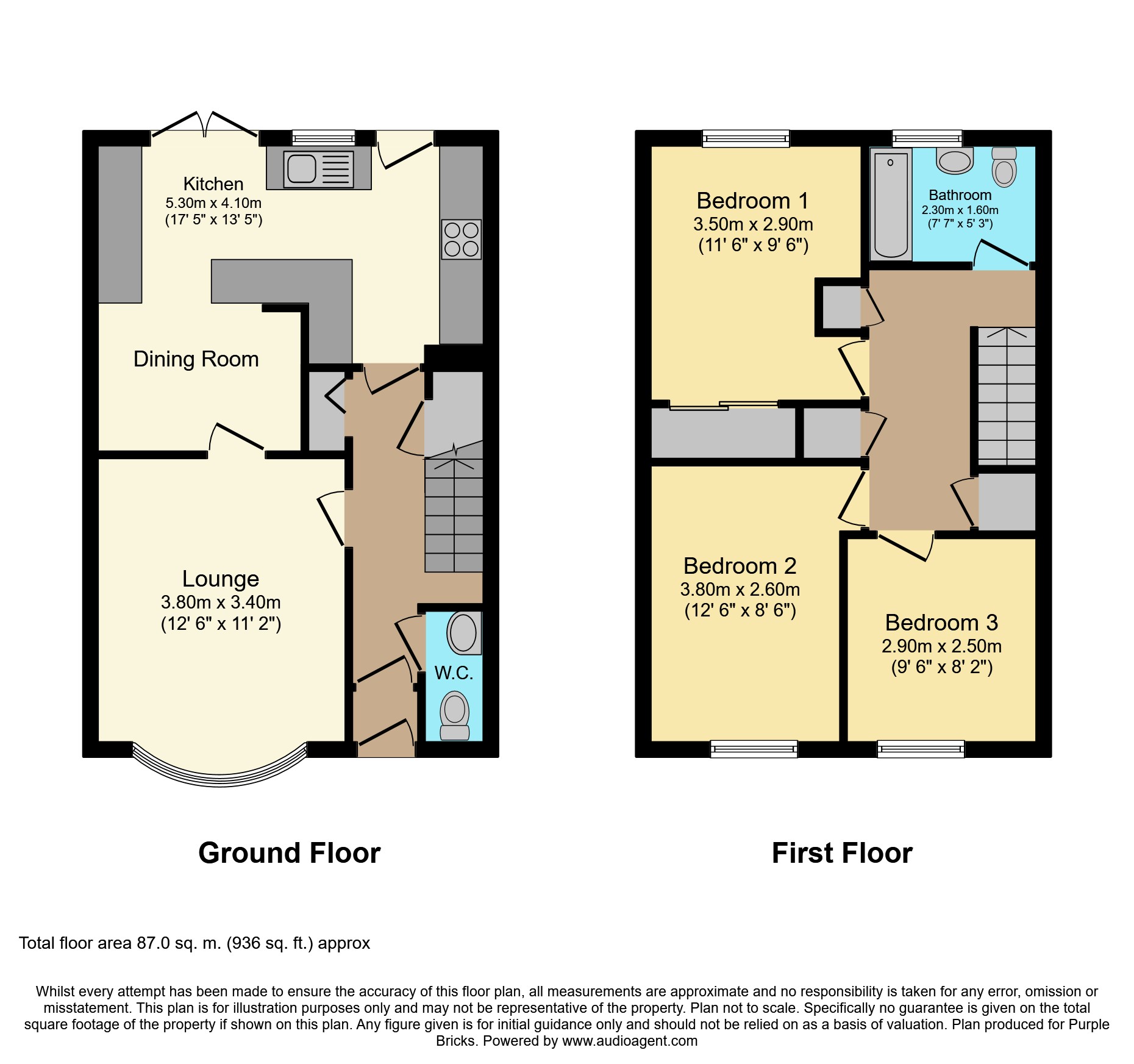 3 Bedrooms Terraced house for sale in Cater Road, High Wycombe HP14