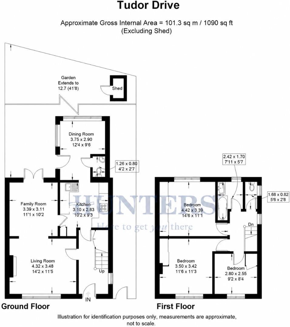 219, Tudor Drive, Morden floorplan