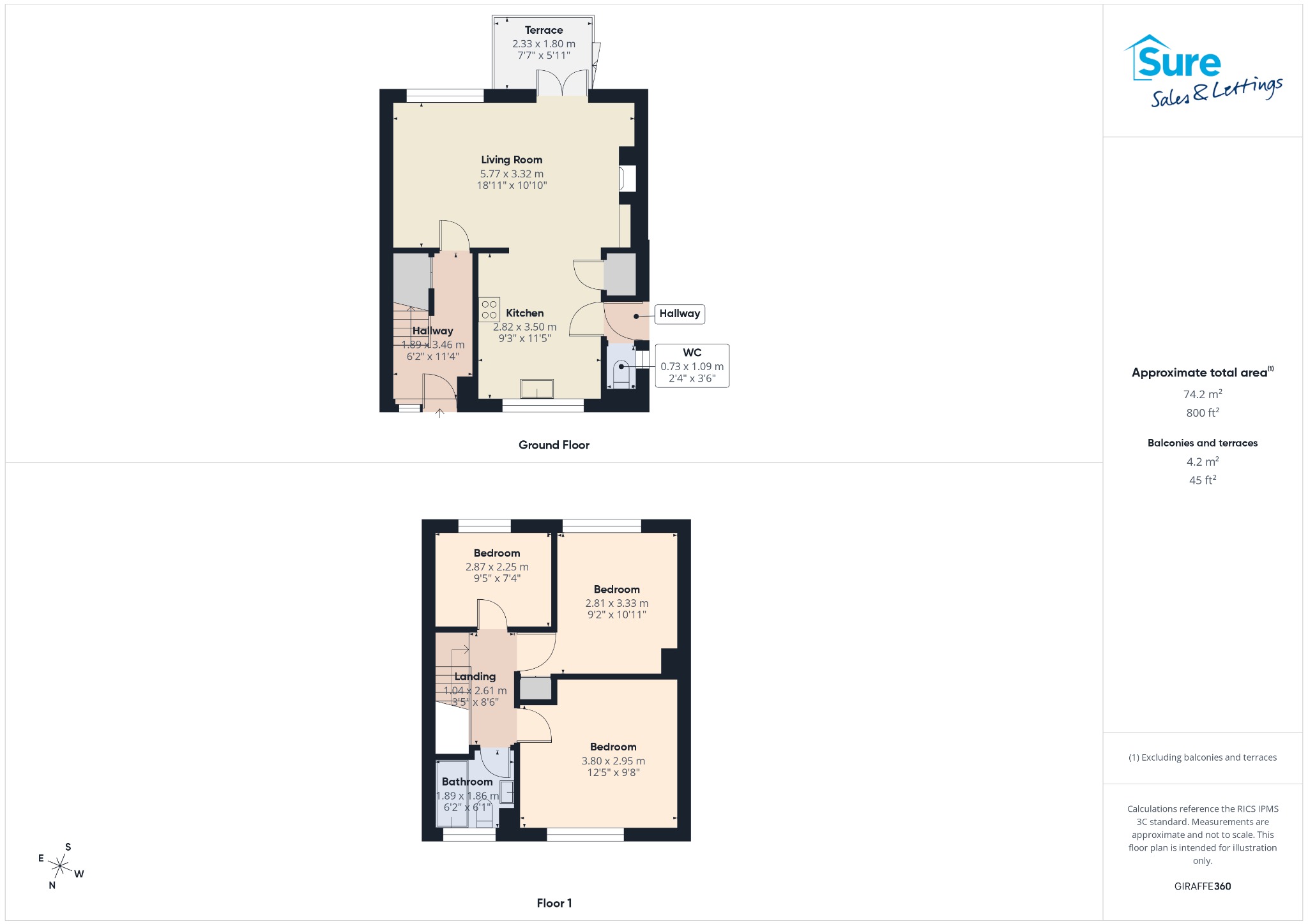 62, Oak Street, Hemel Hempstead floorplan