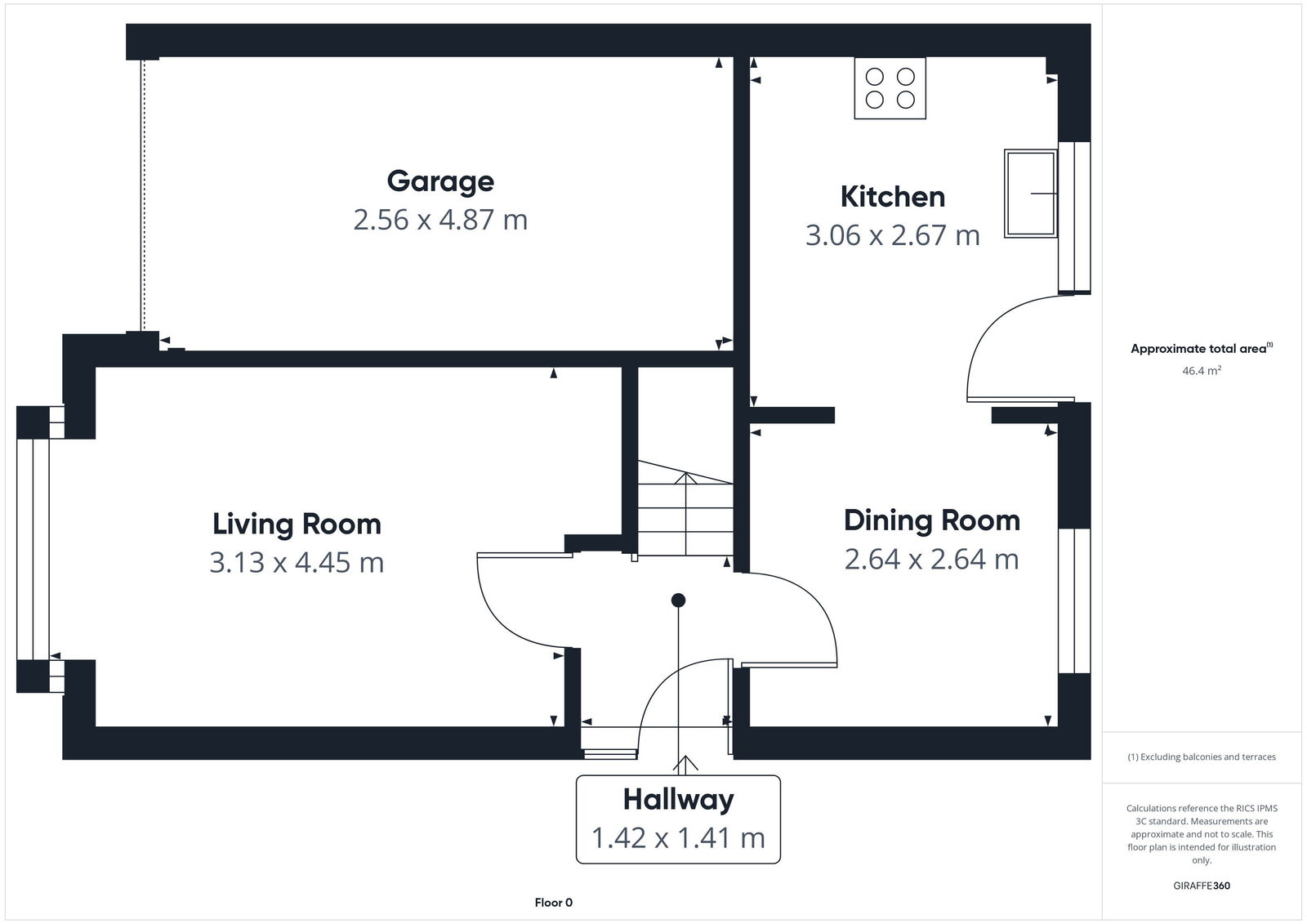 10, Bracken Close, Lydney floorplan
