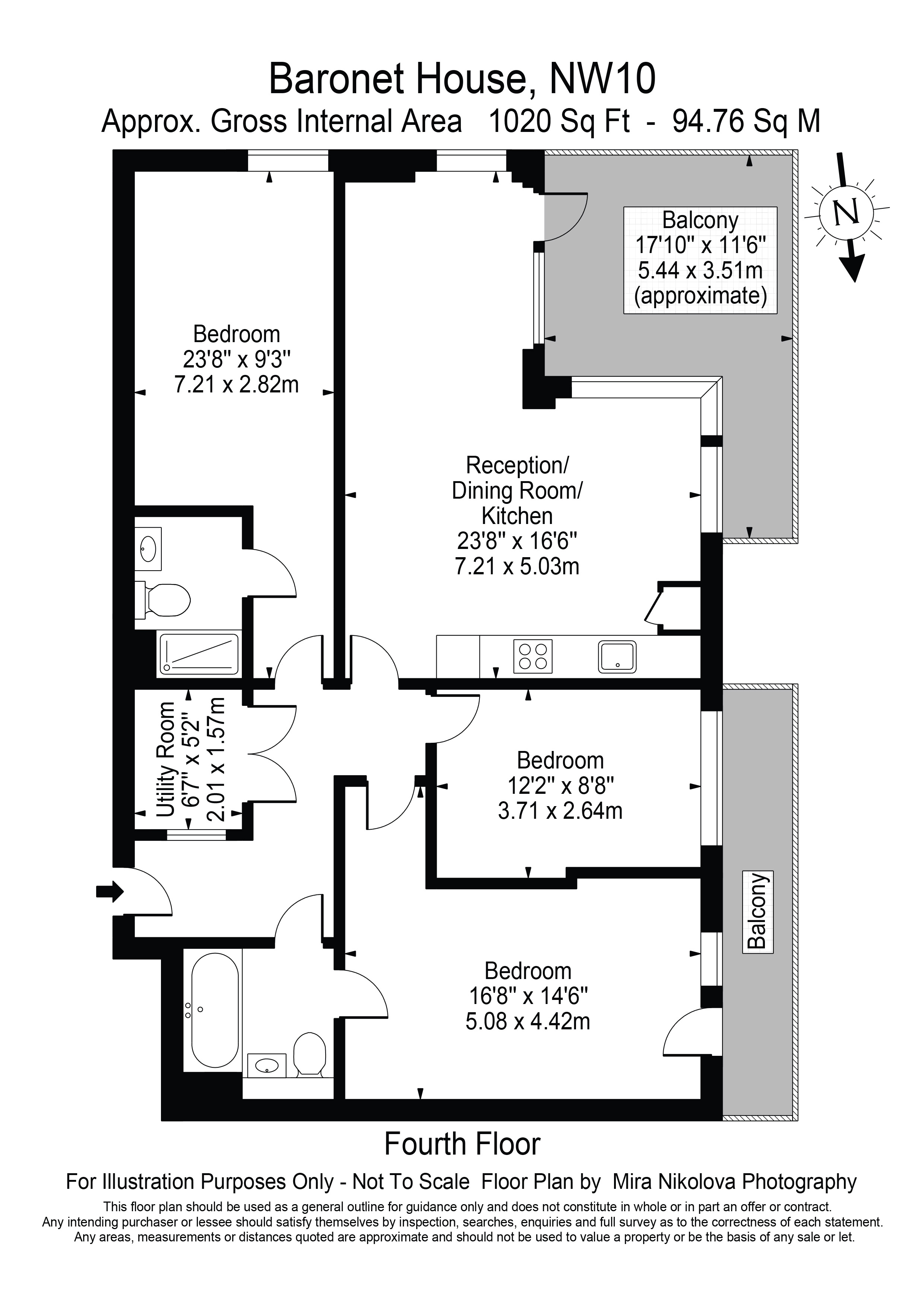 Lakeside Drive, London, NW10 floorplan