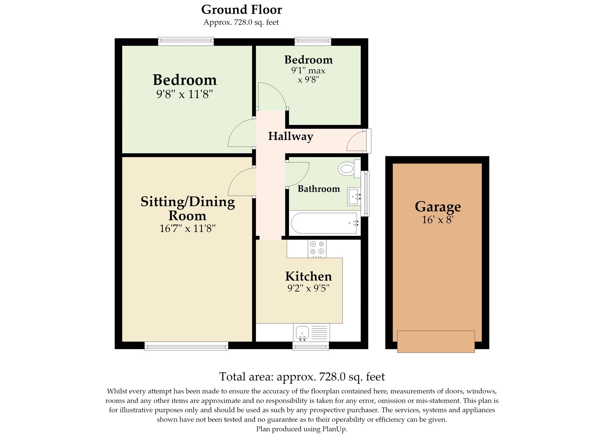 17 Beech Way, Diss floorplan