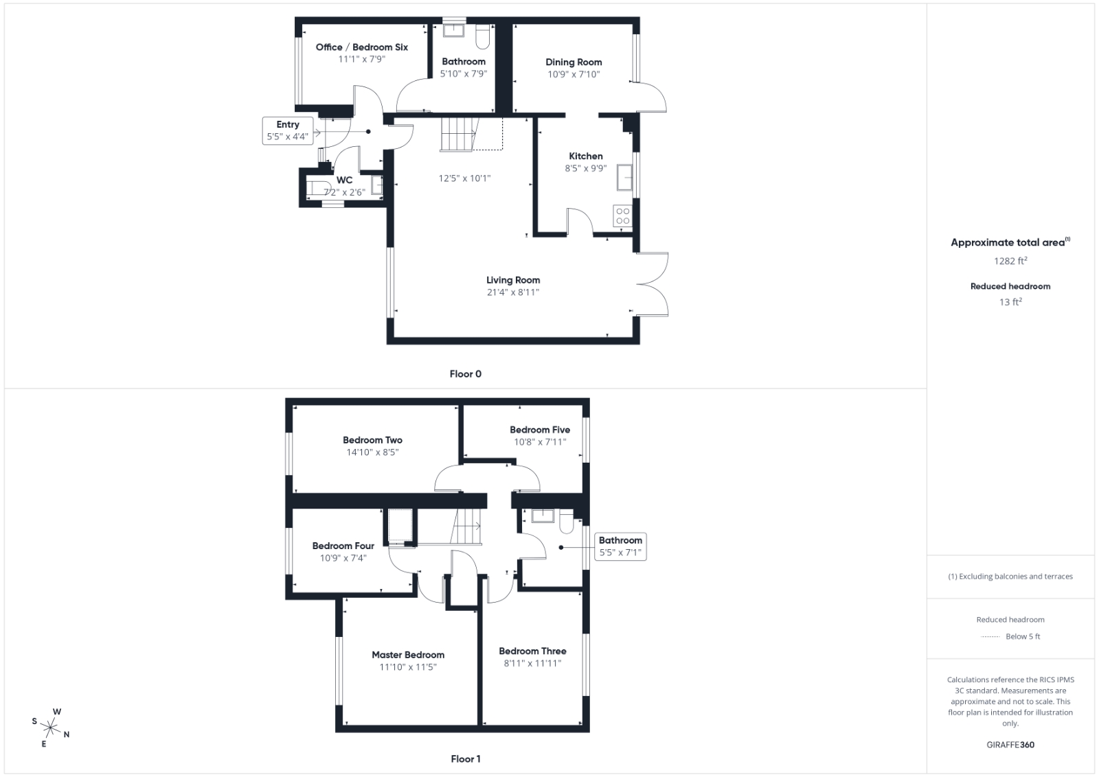 22, Bingley Grove, Reading floorplan