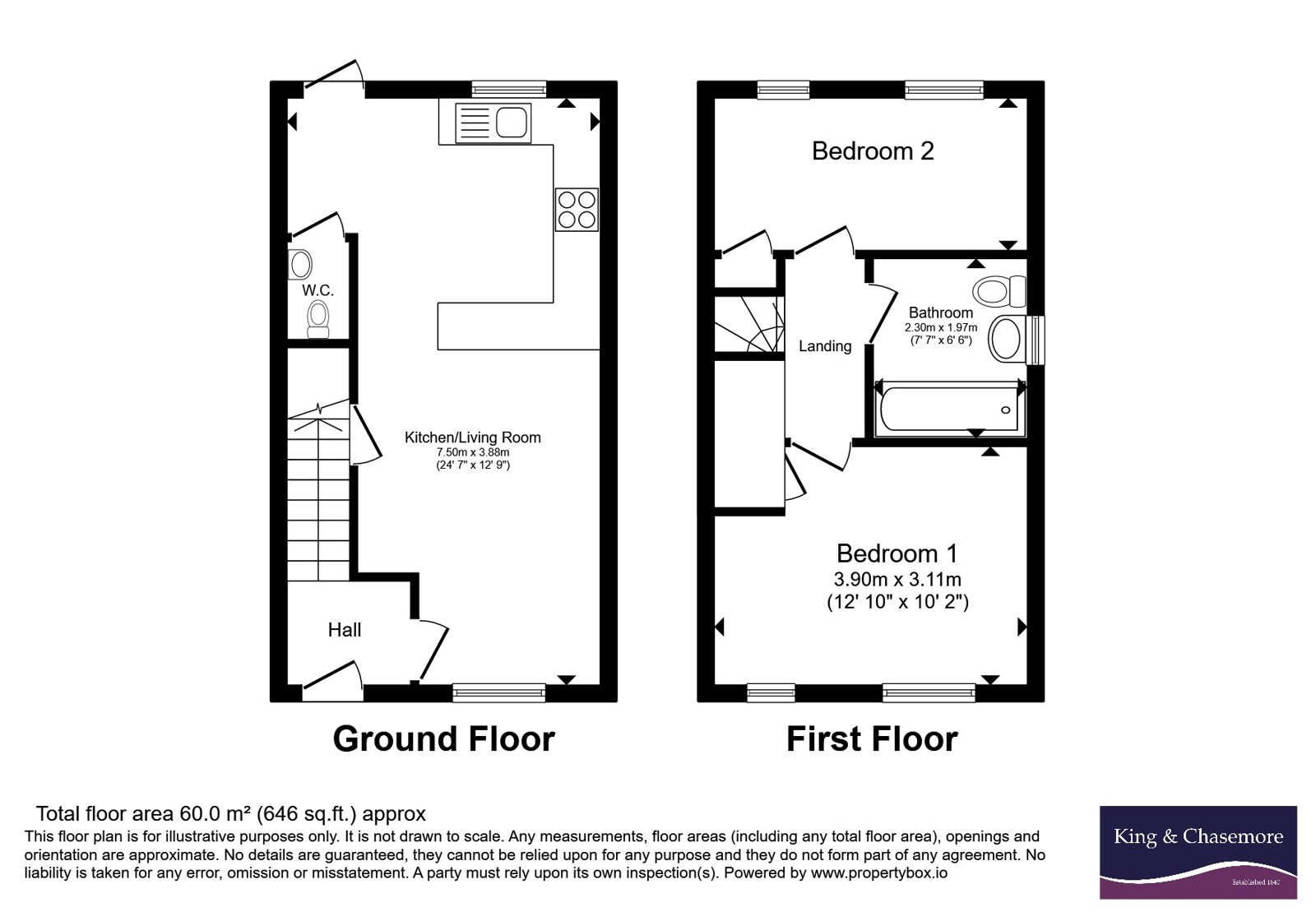 7, Bloom Close, West Sussex floorplan