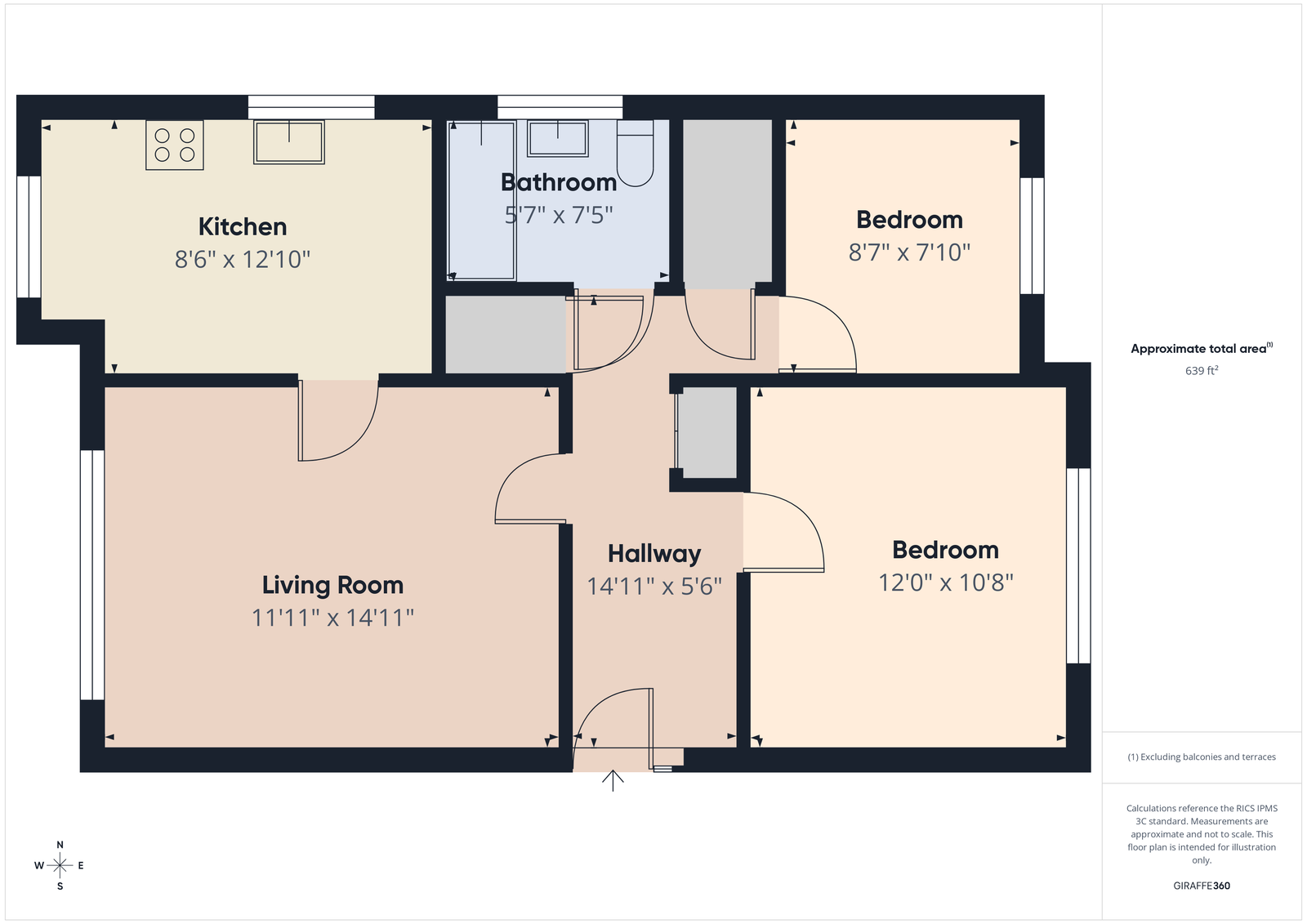 170, Inskip, Skelmersdale floorplan