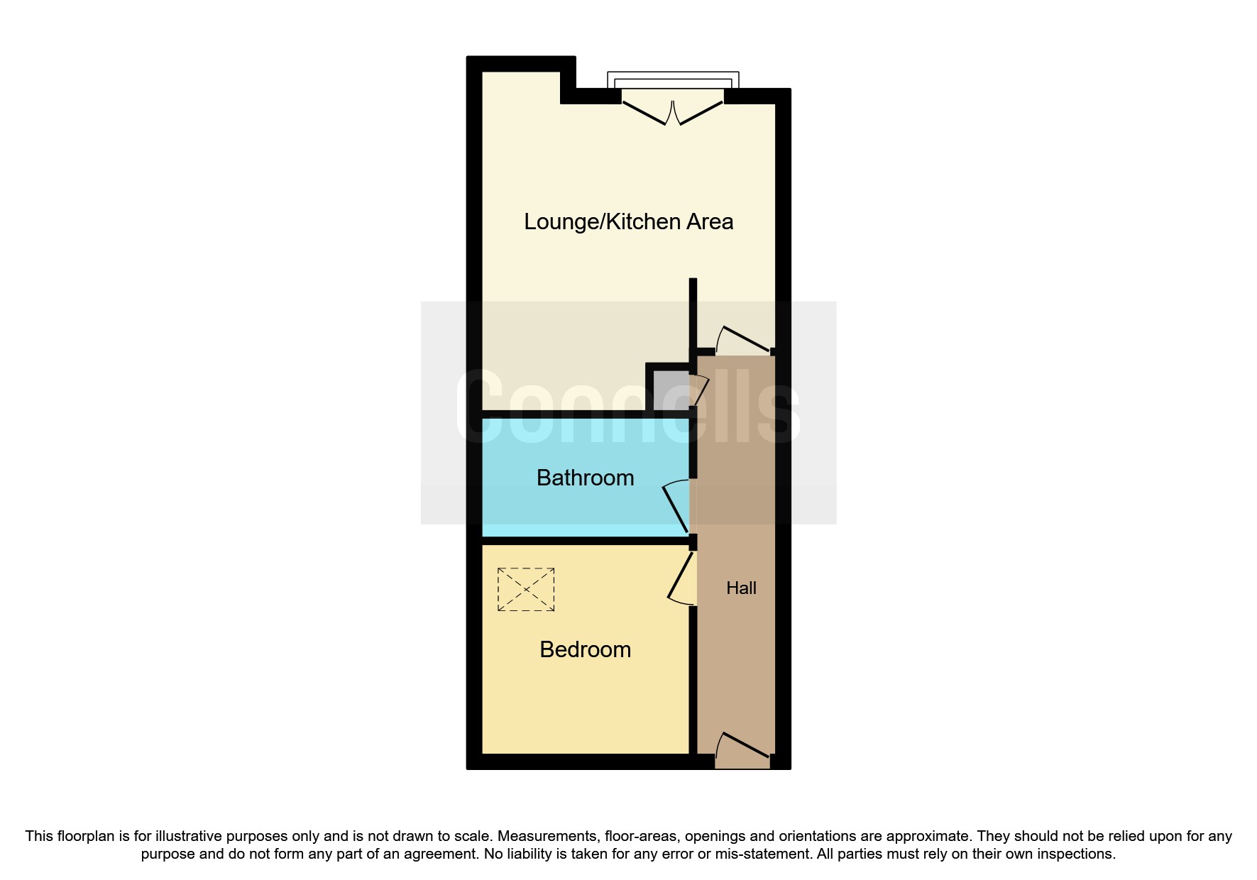 Bristnall Hall Road, Oldbury B68, 1 bedroom flat for sale 64331241