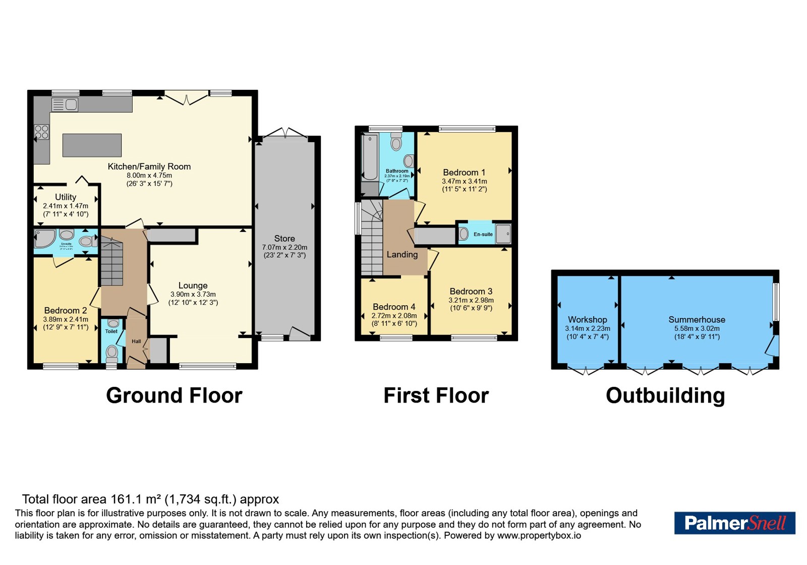 114, Beamish Road, Dorset floorplan