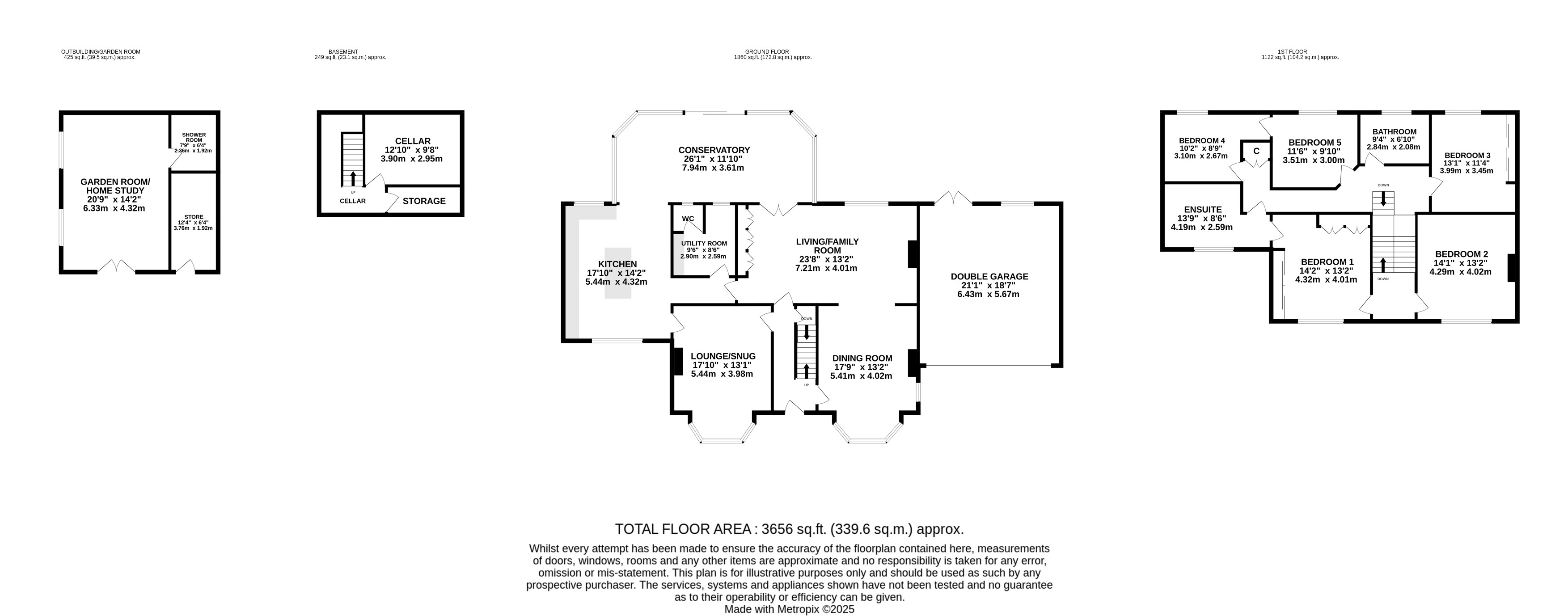 14, Shell Lane, Pudsey floorplan