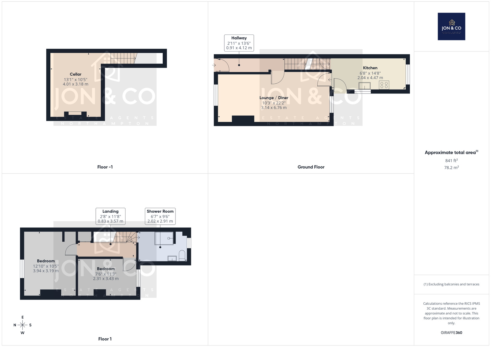31, Lower Hester Street, Northampton floorplan
