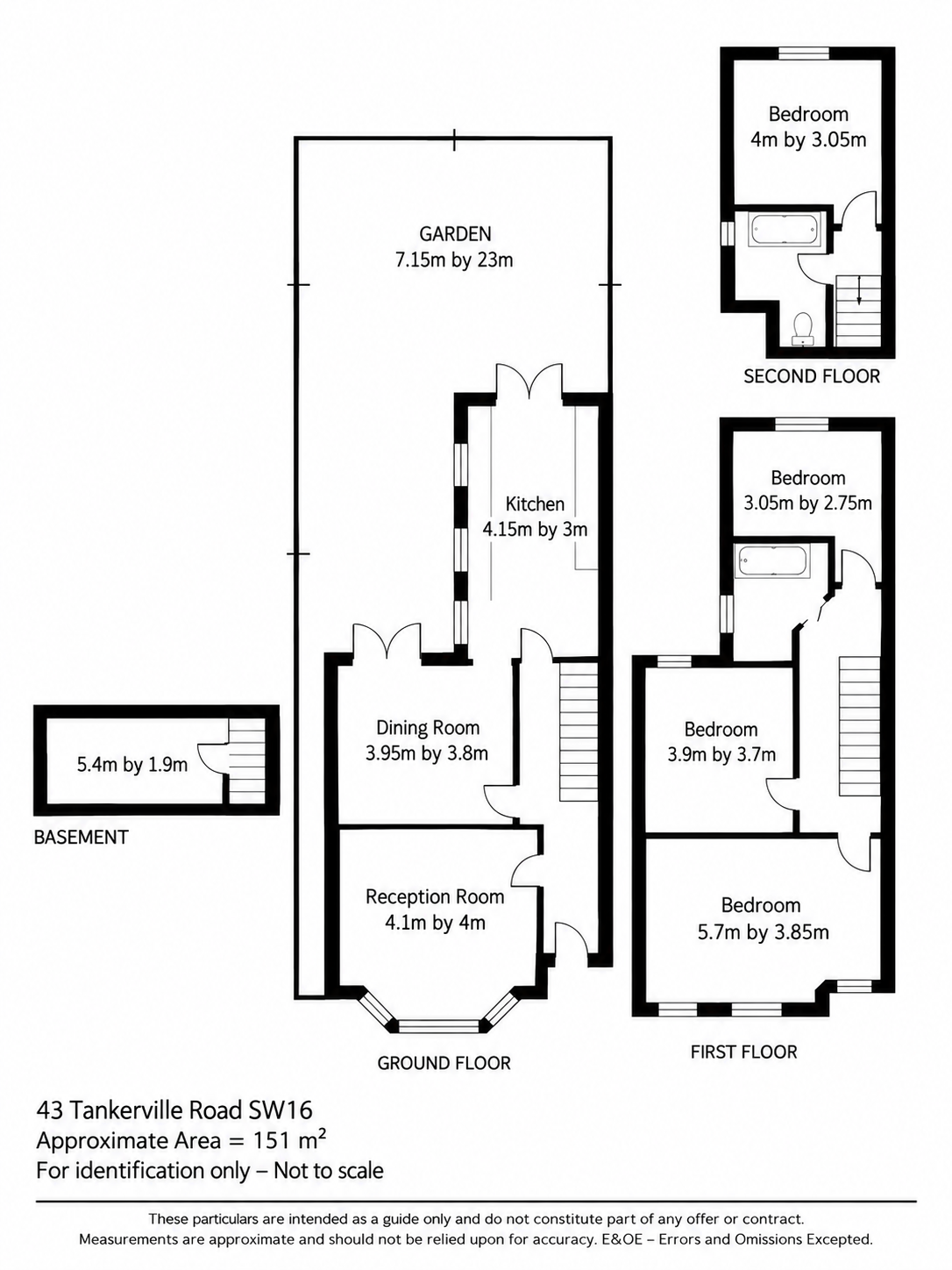 43, Tankerville Road, London, Tankerville Road, London, London floorplan