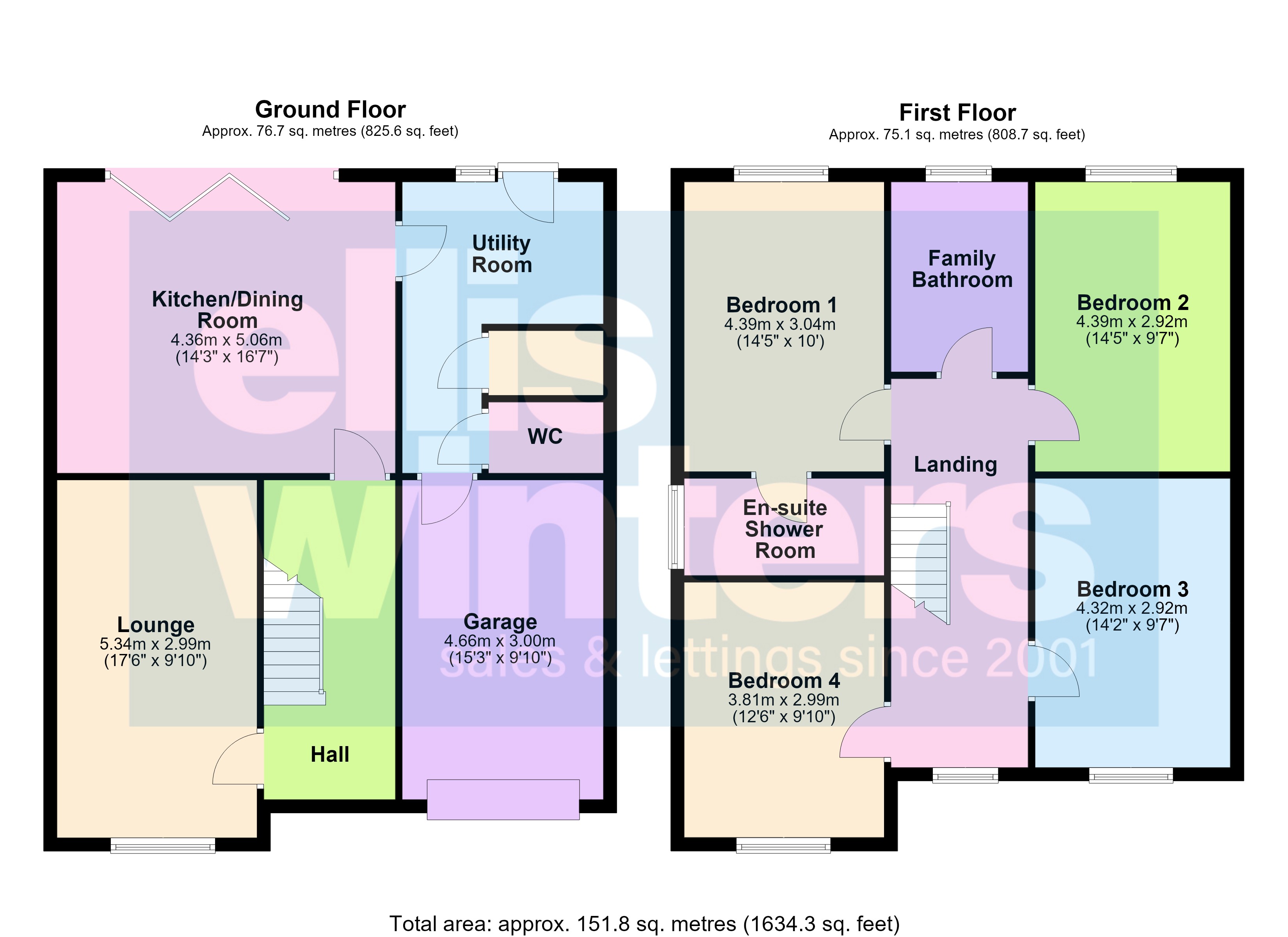 3, Olive Close, March floorplan