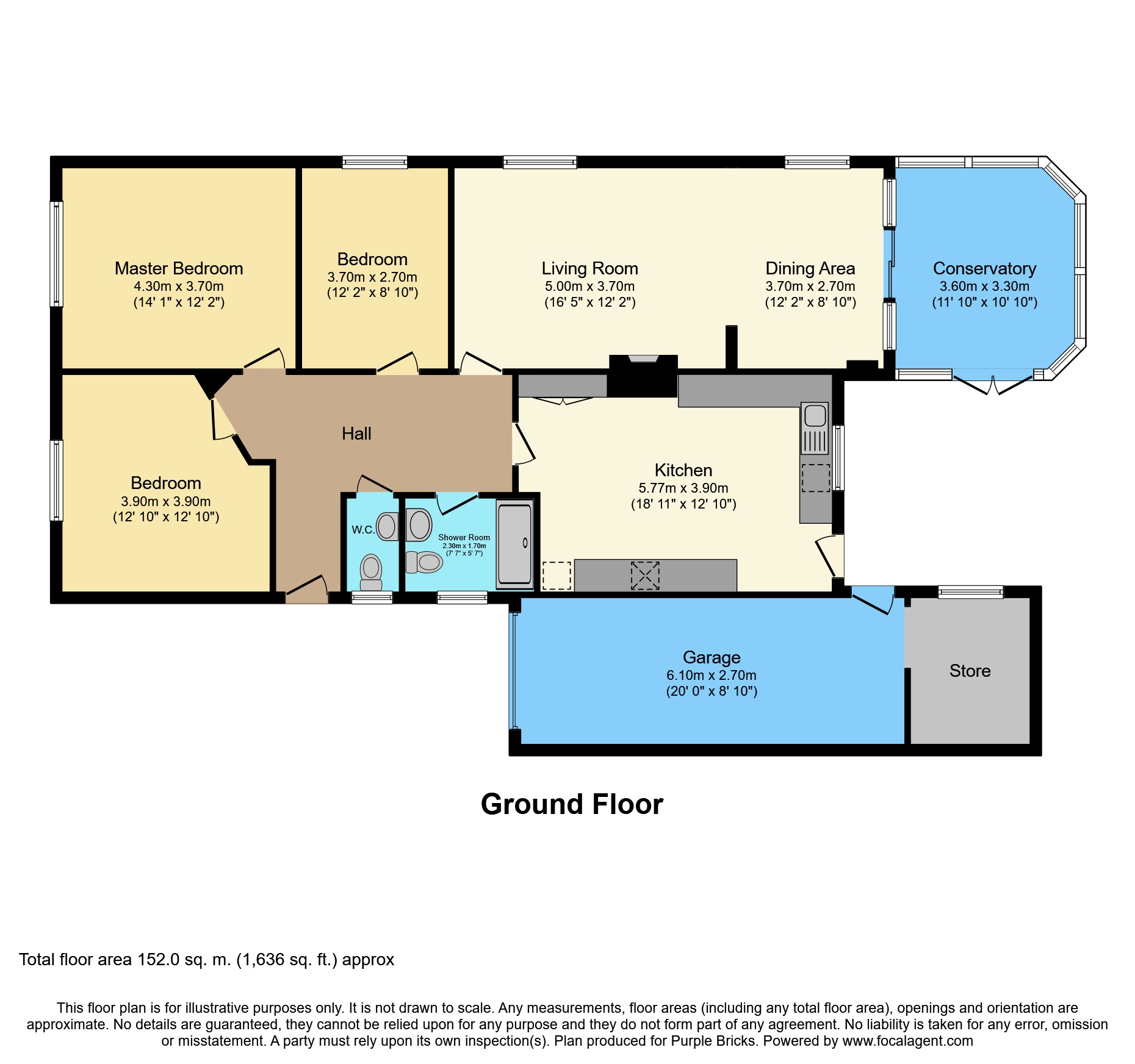 3 Bedrooms Detached bungalow for sale in Nine Mile Ride, Wokingham RG40