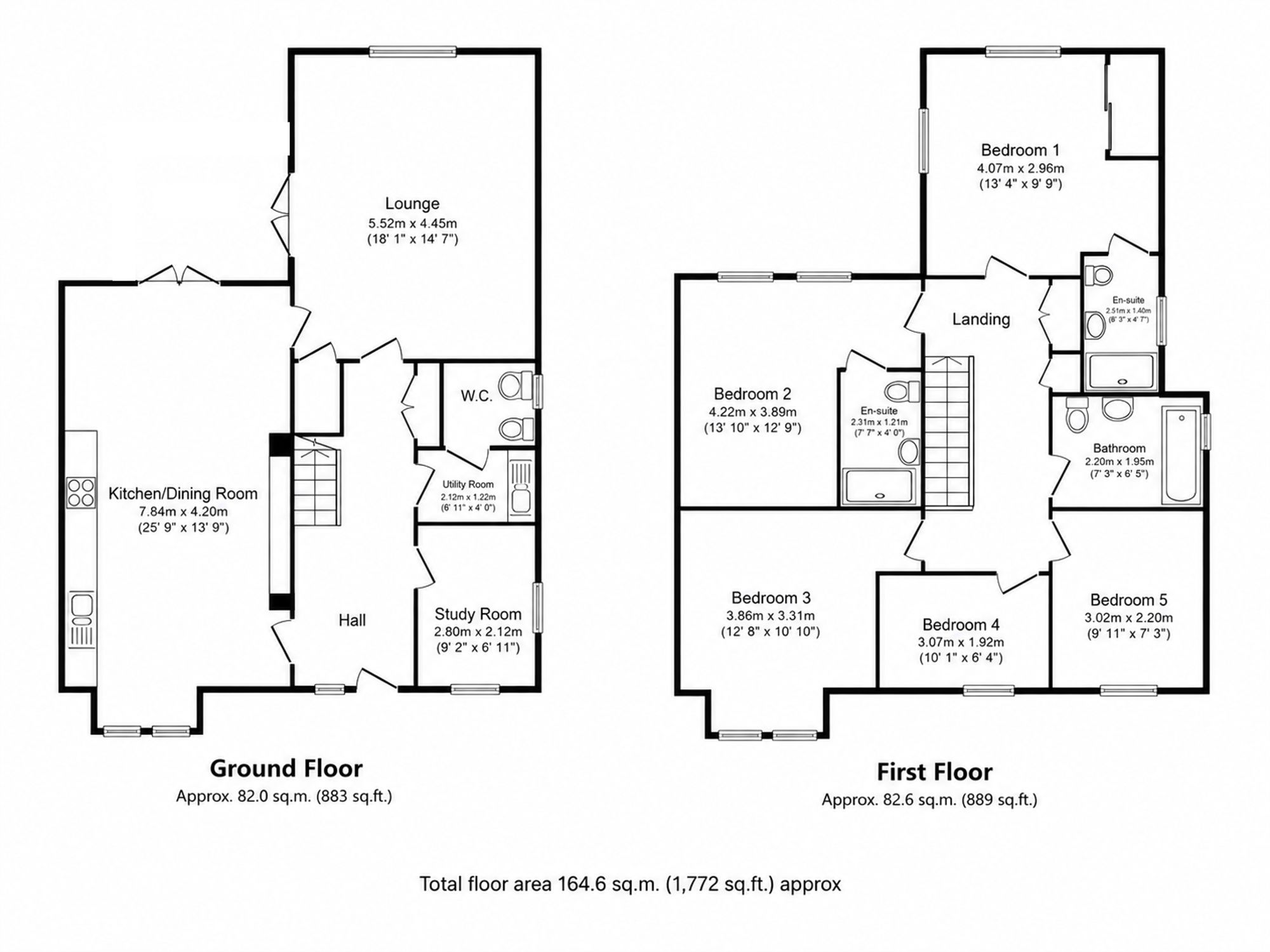 9 Pomegranate Road, Chesterfield floorplan