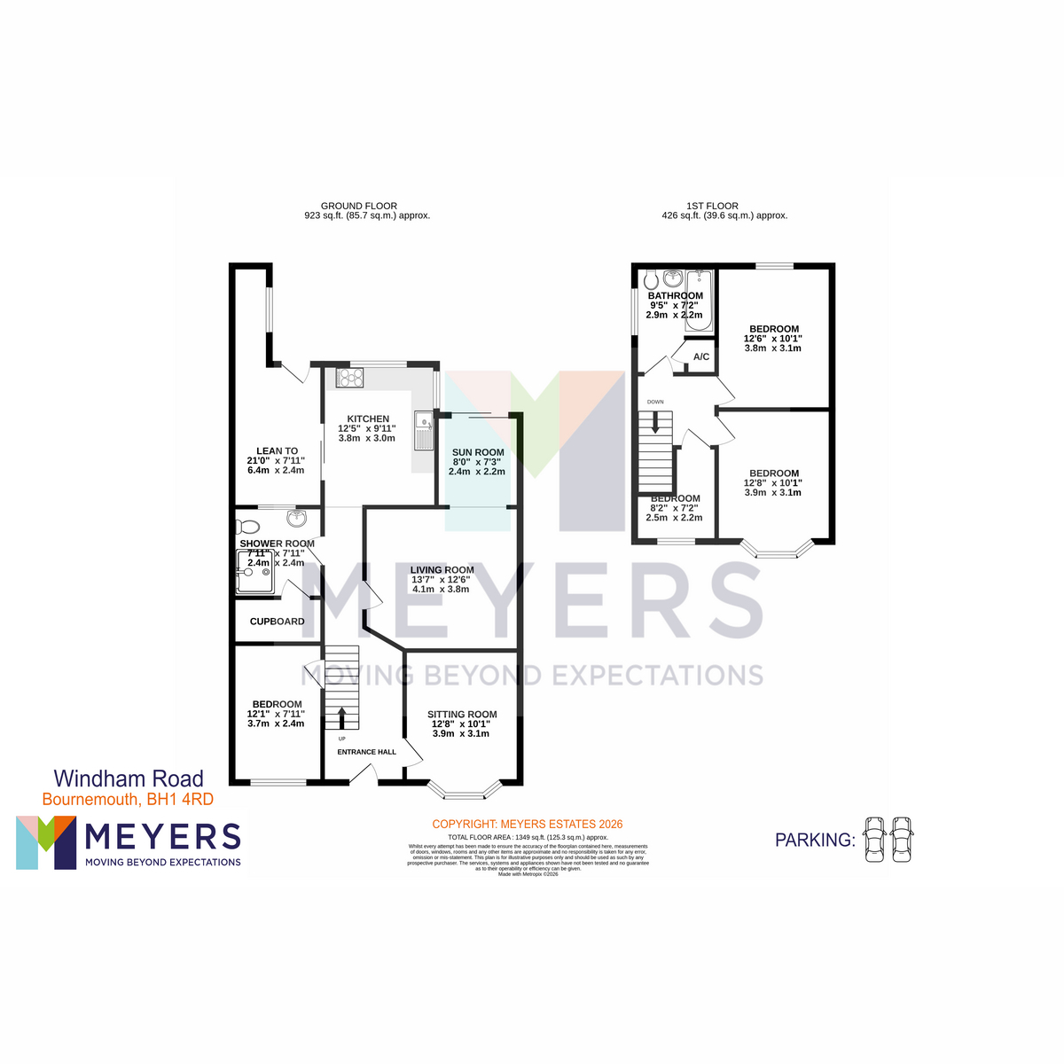 114, Windham Road, Bournemouth floorplan