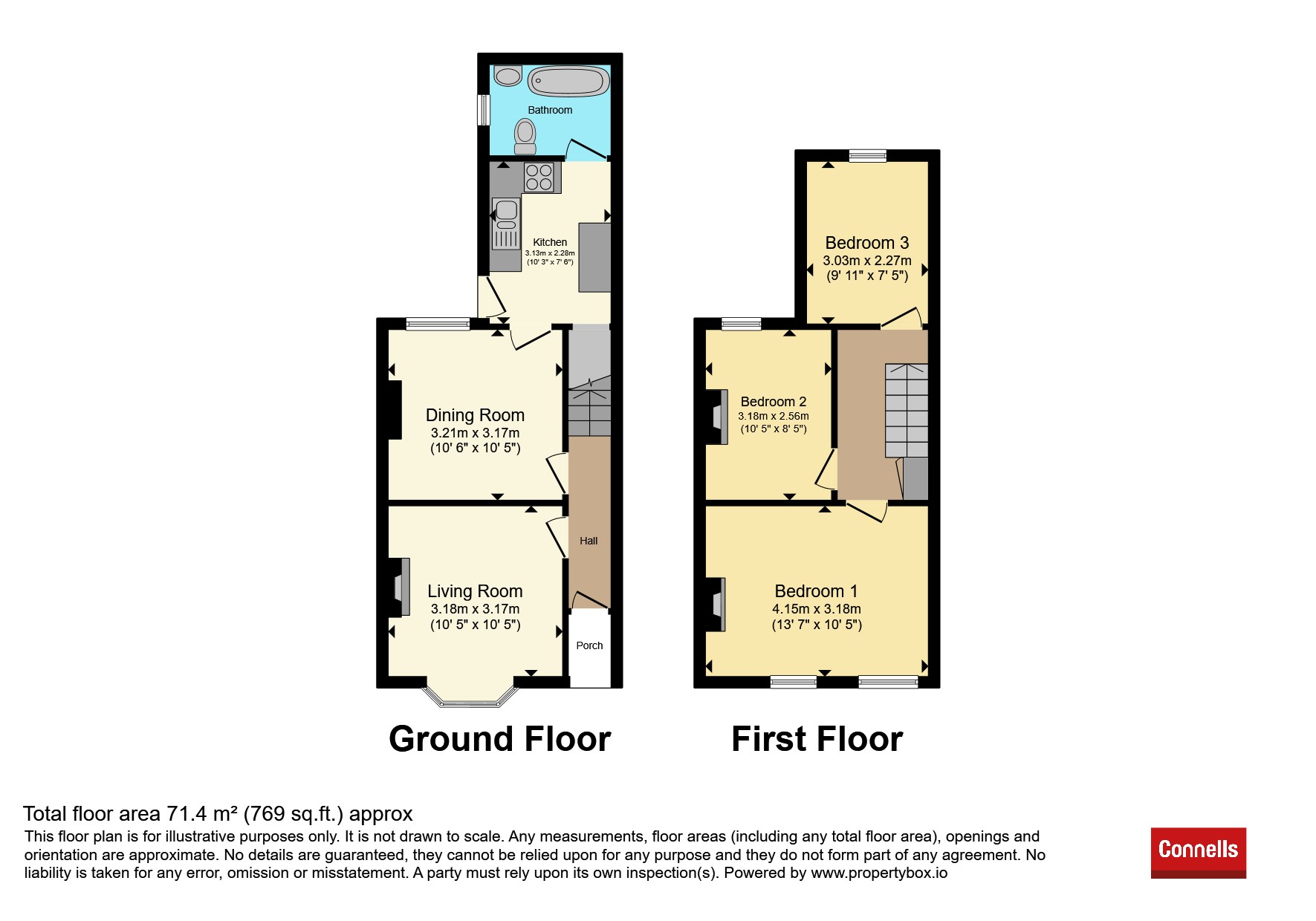 73, Coventry Road, Bedford floorplan