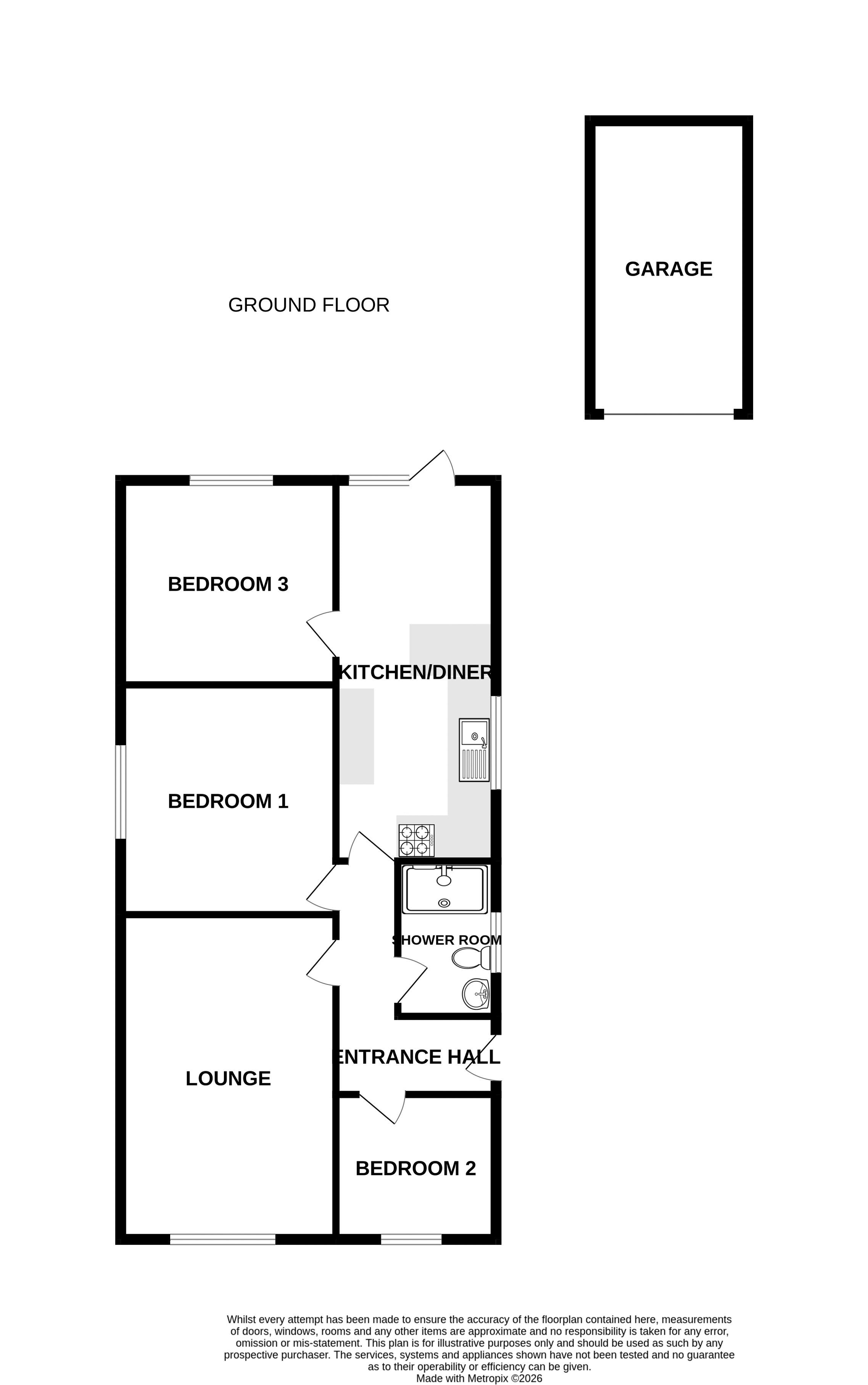 18, Shillinglee, Waterlooville floorplan