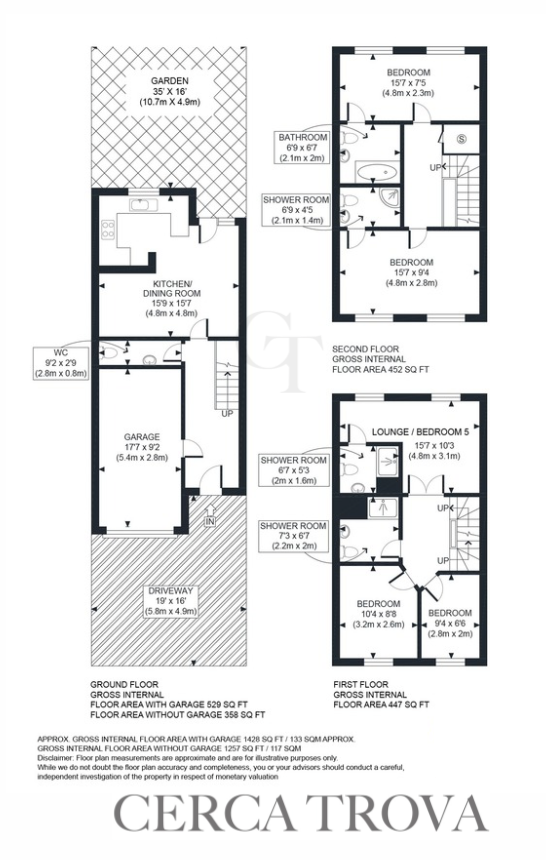 6 Fishguard Way, London floorplan
