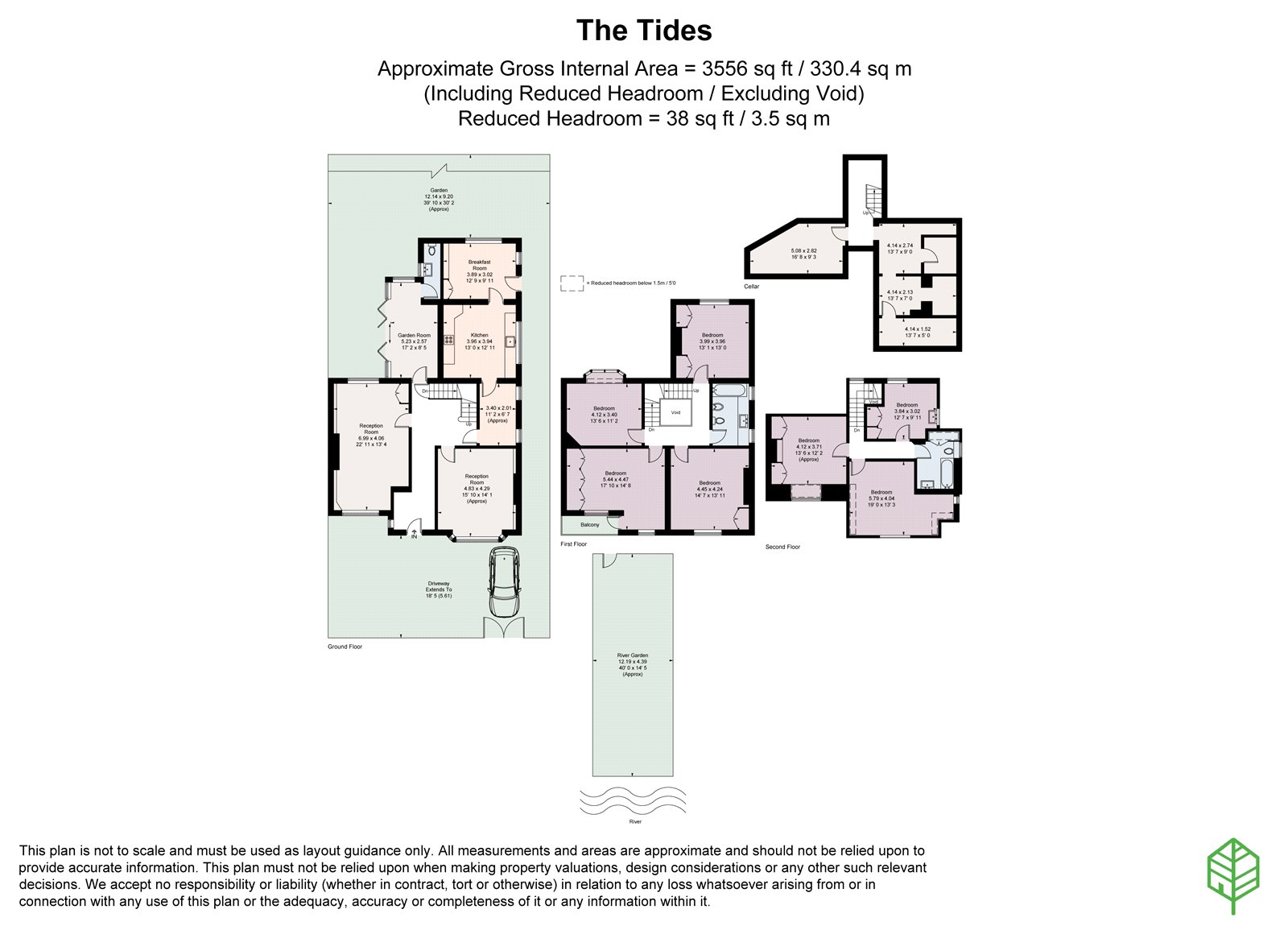 Chiswick Mall, London W4, 7 bedroom semidetached house for sale