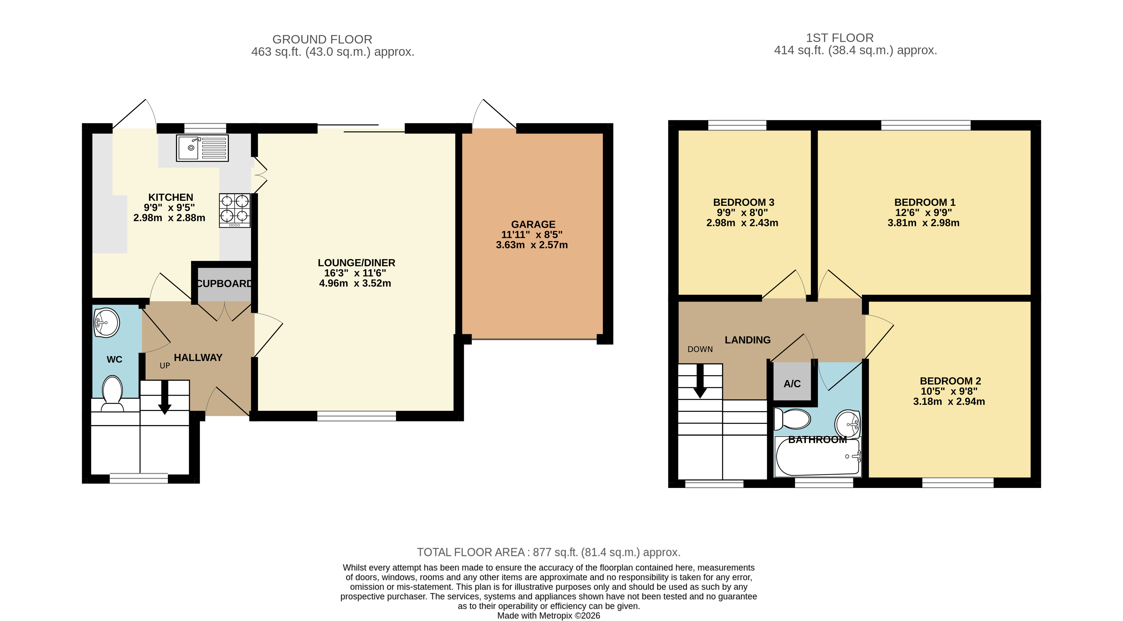 5 Locks Close, Braunton Devon, Devon floorplan