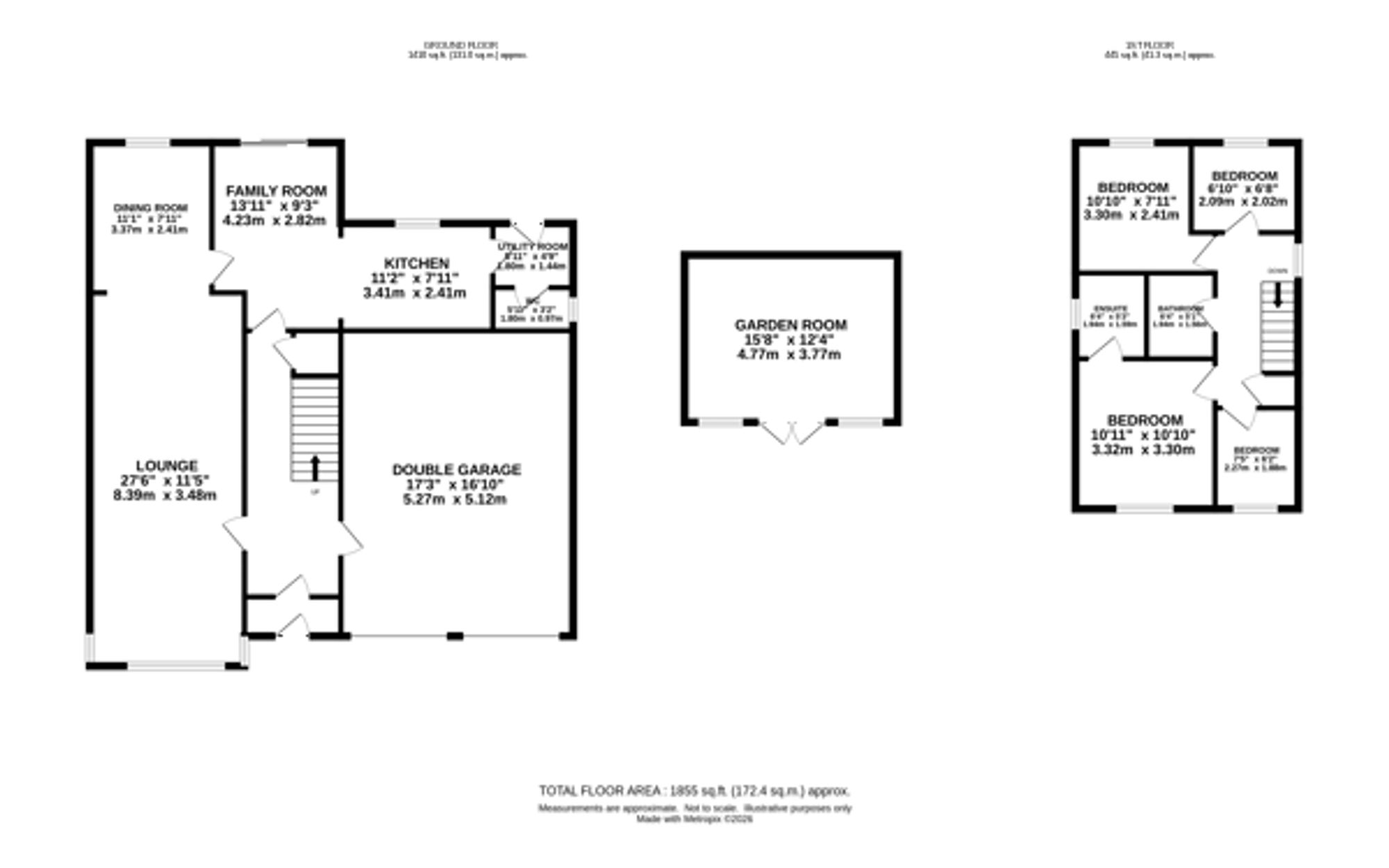 18 Sutherland Drive, Macclesfield floorplan
