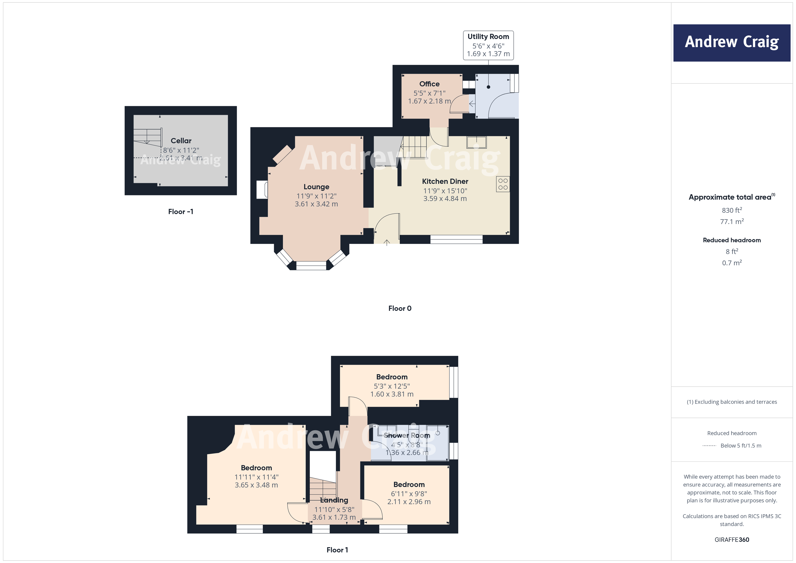 1 Salmon Street, South Shields floorplan