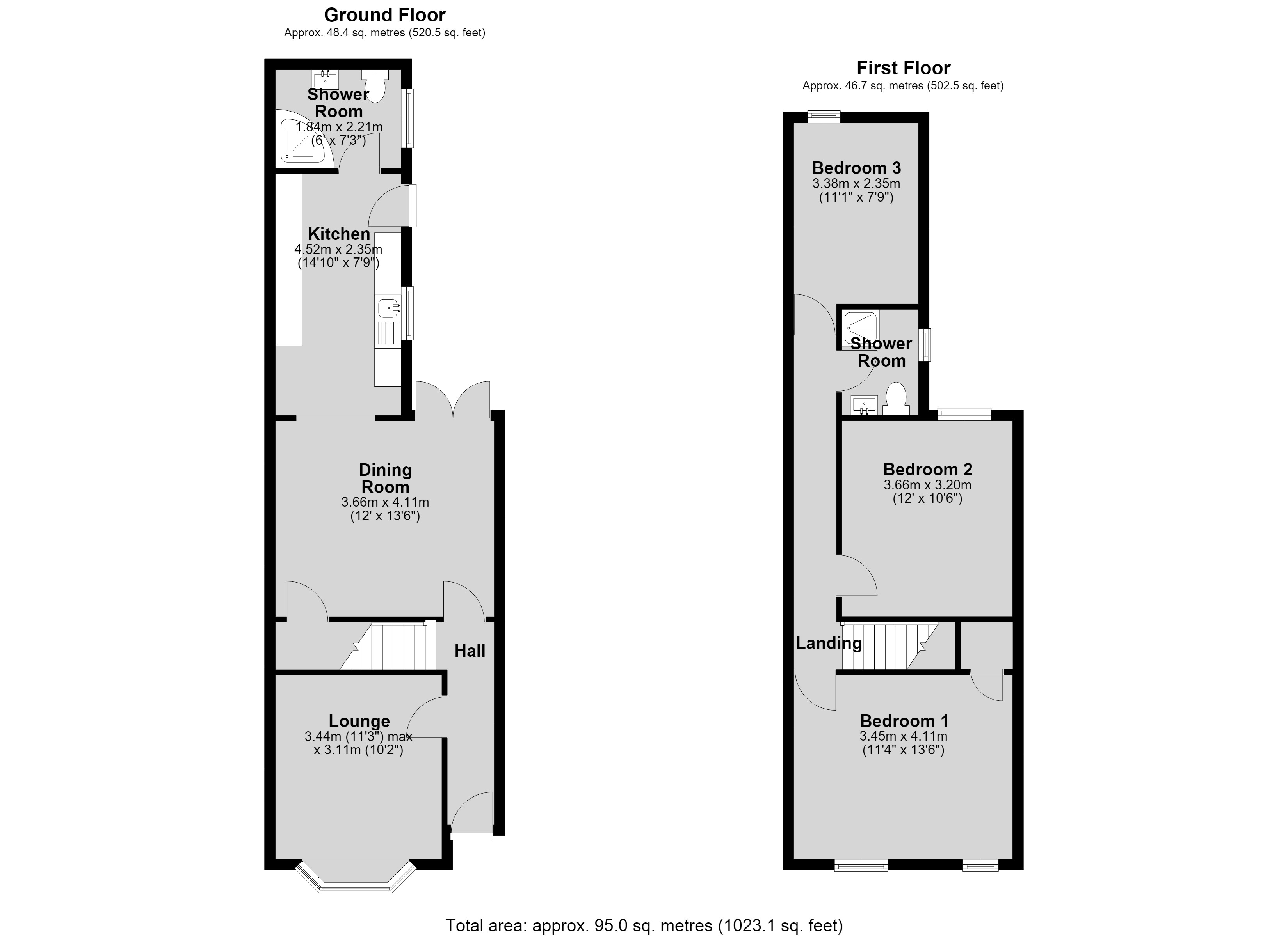 119, West Parade, Lincoln floorplan