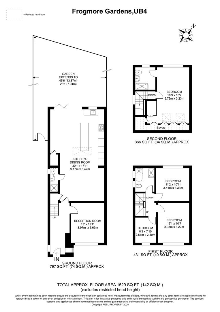 15, Frogmore Gardens, North Hayes floorplan