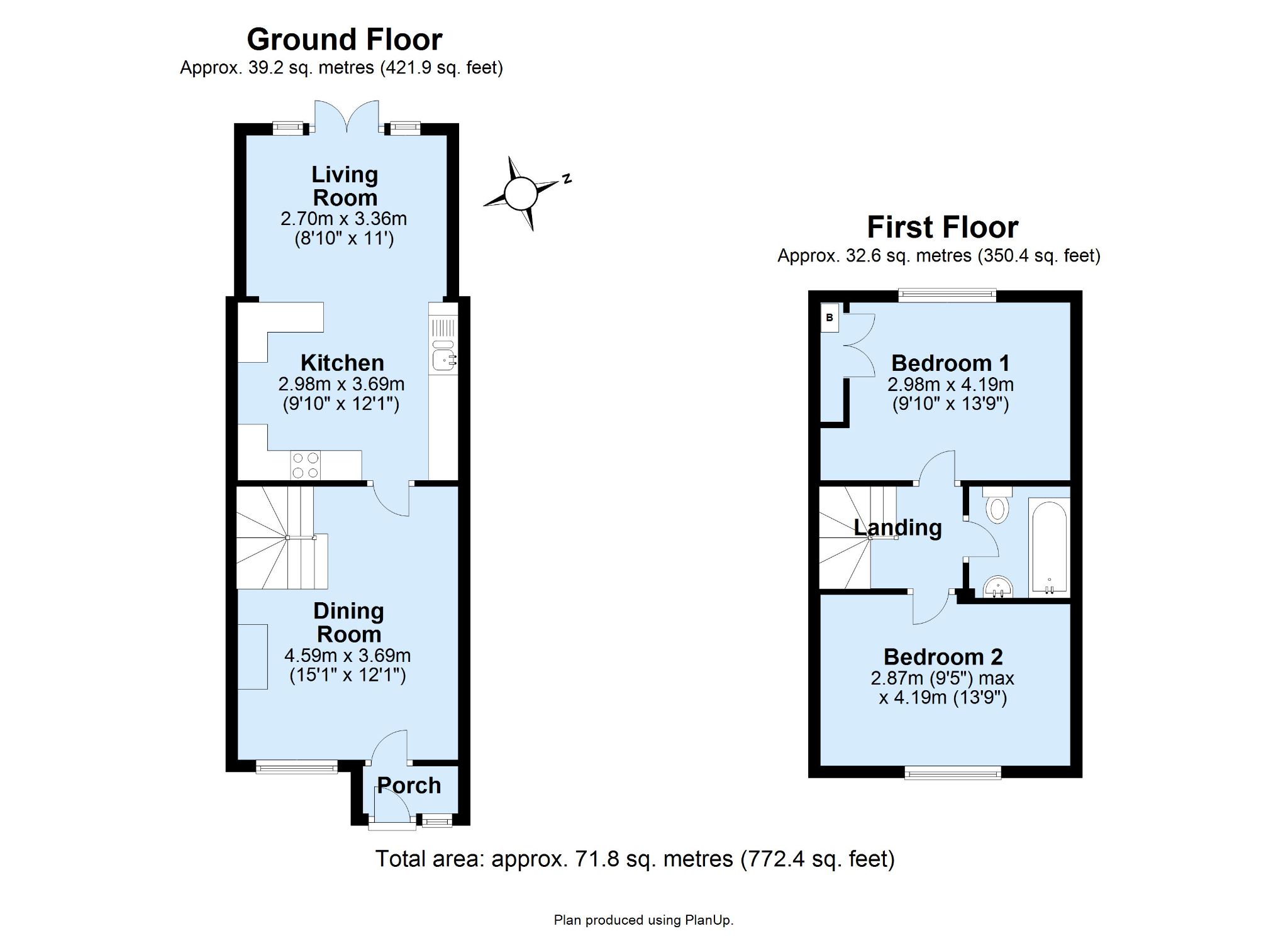 2 bed terraced house for sale in Cramptons Road, Sevenoaks TN14 Zoopla