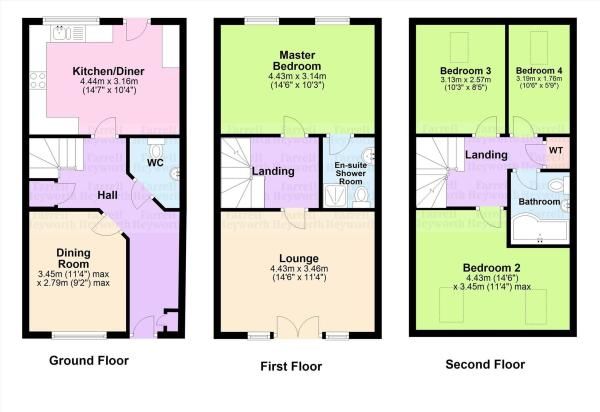 4 Bedrooms Terraced house for sale in Abbotts Close, Walton-Le-Dale, Preston PR5