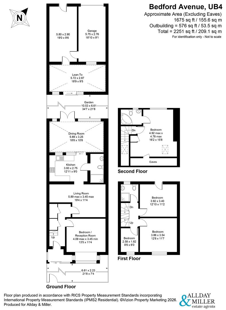 64, Bedford Avenue, Hayes floorplan