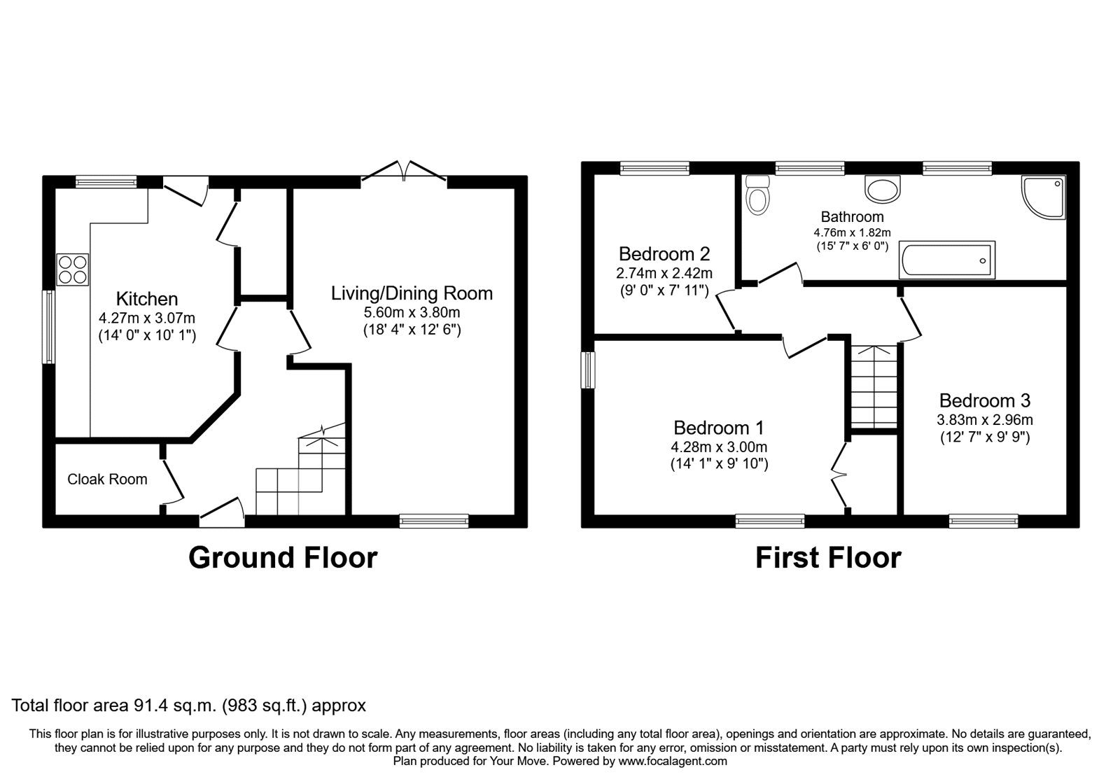 36, Duke Street, Manchester floorplan