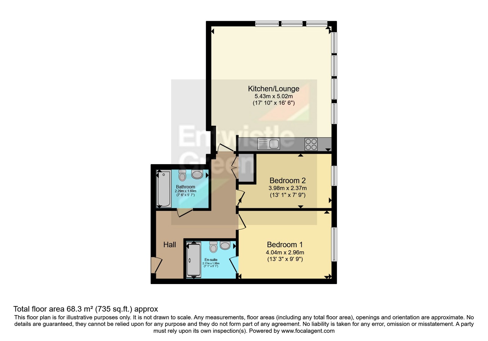 Apartment 91, 1, William Jessop Way, Merseyside floorplan