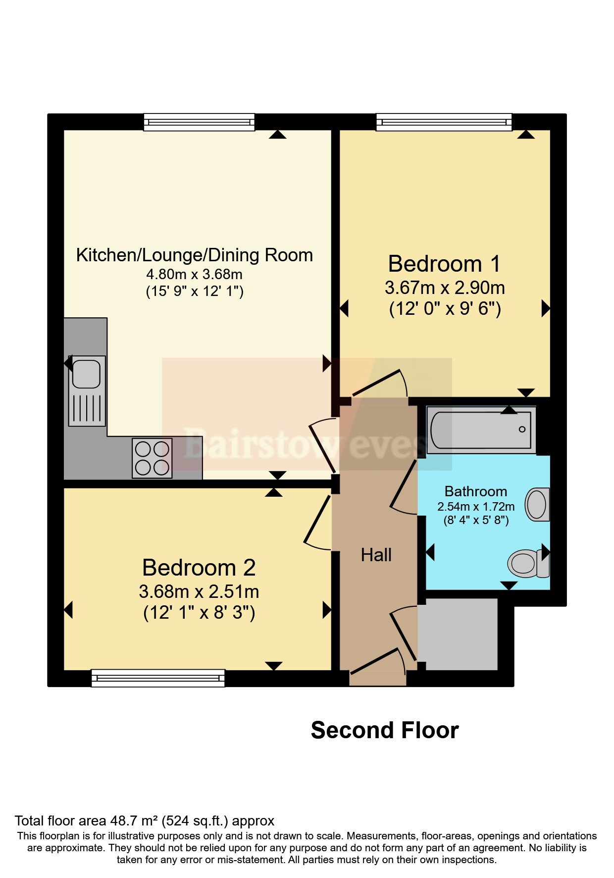 27, Old Bakery Way, Nottinghamshire floorplan