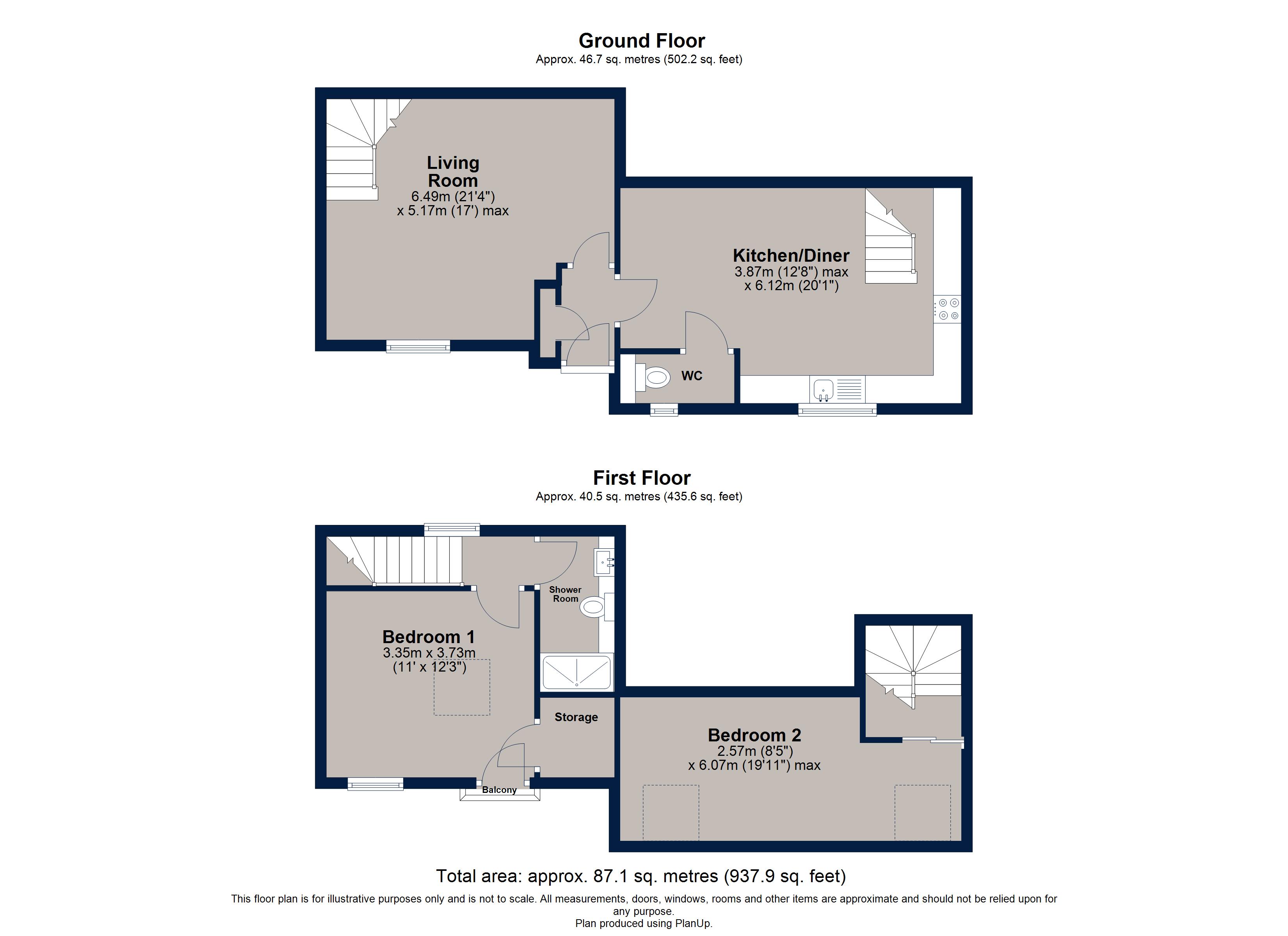 The Old Bakehouse, 10, Drumming Well Lane, Oundle floorplan