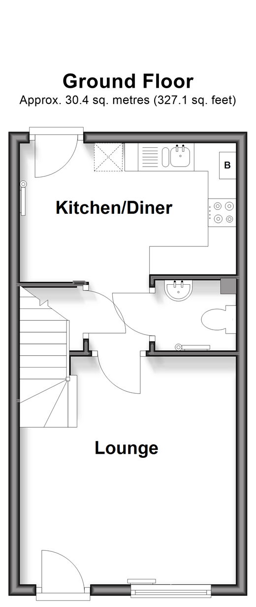 Wainscott, Rochester floorplan