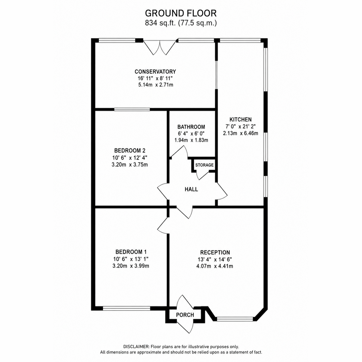 16, Merlin Gardens, Romford floorplan
