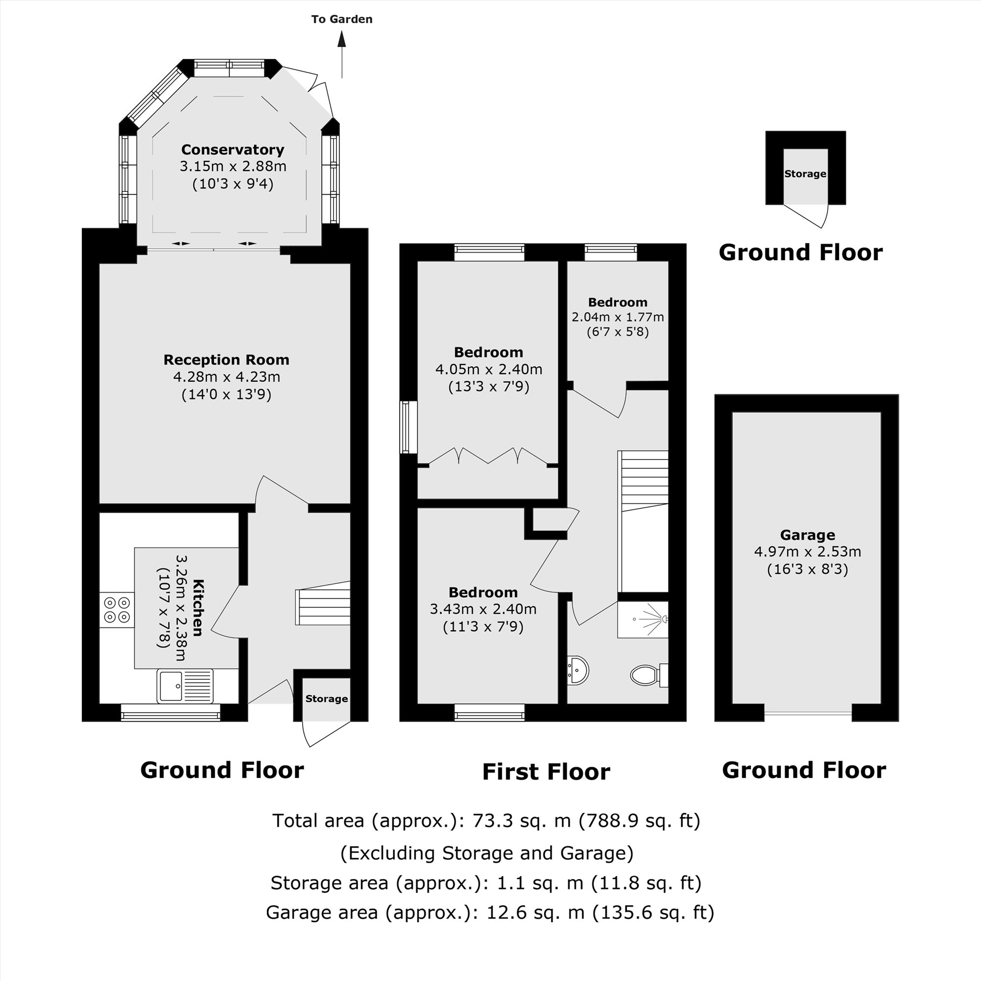 47, Stevens Close, Hampton floorplan