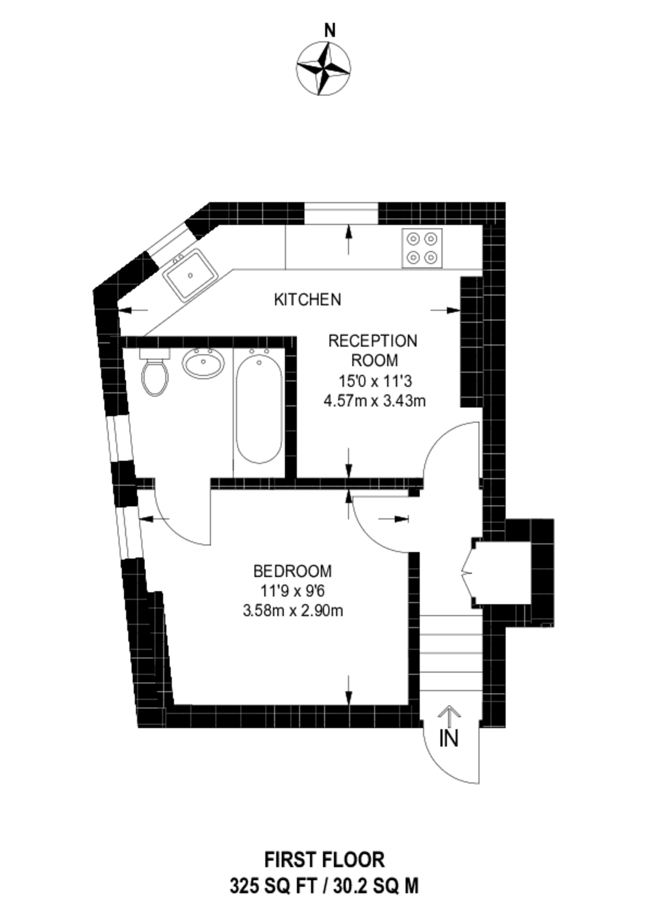 Lavender Hill, Clapham Junction floorplan