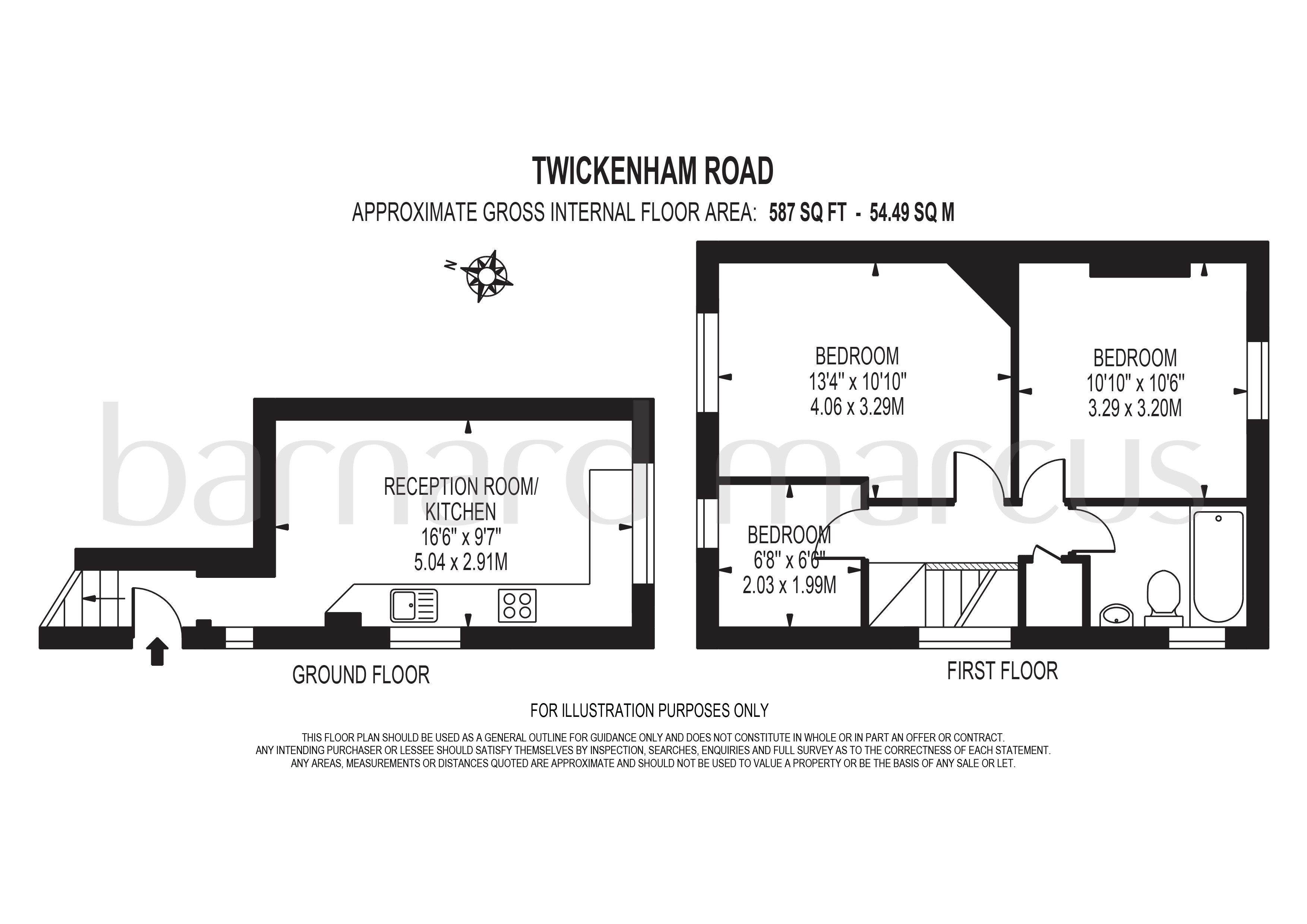 136a, Twickenham Road, FELTHAM floorplan