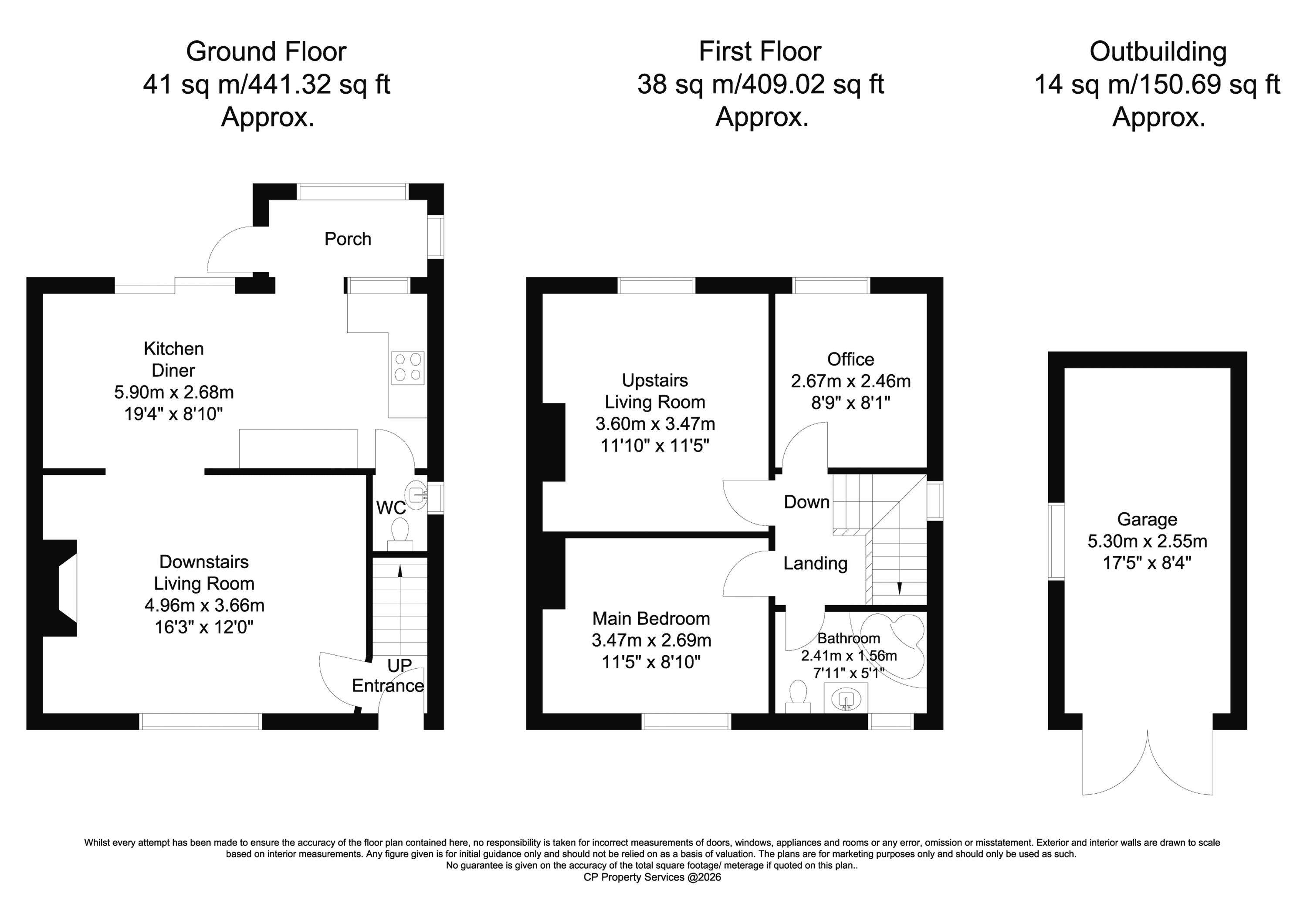 46, Trent Street, Worksop floorplan