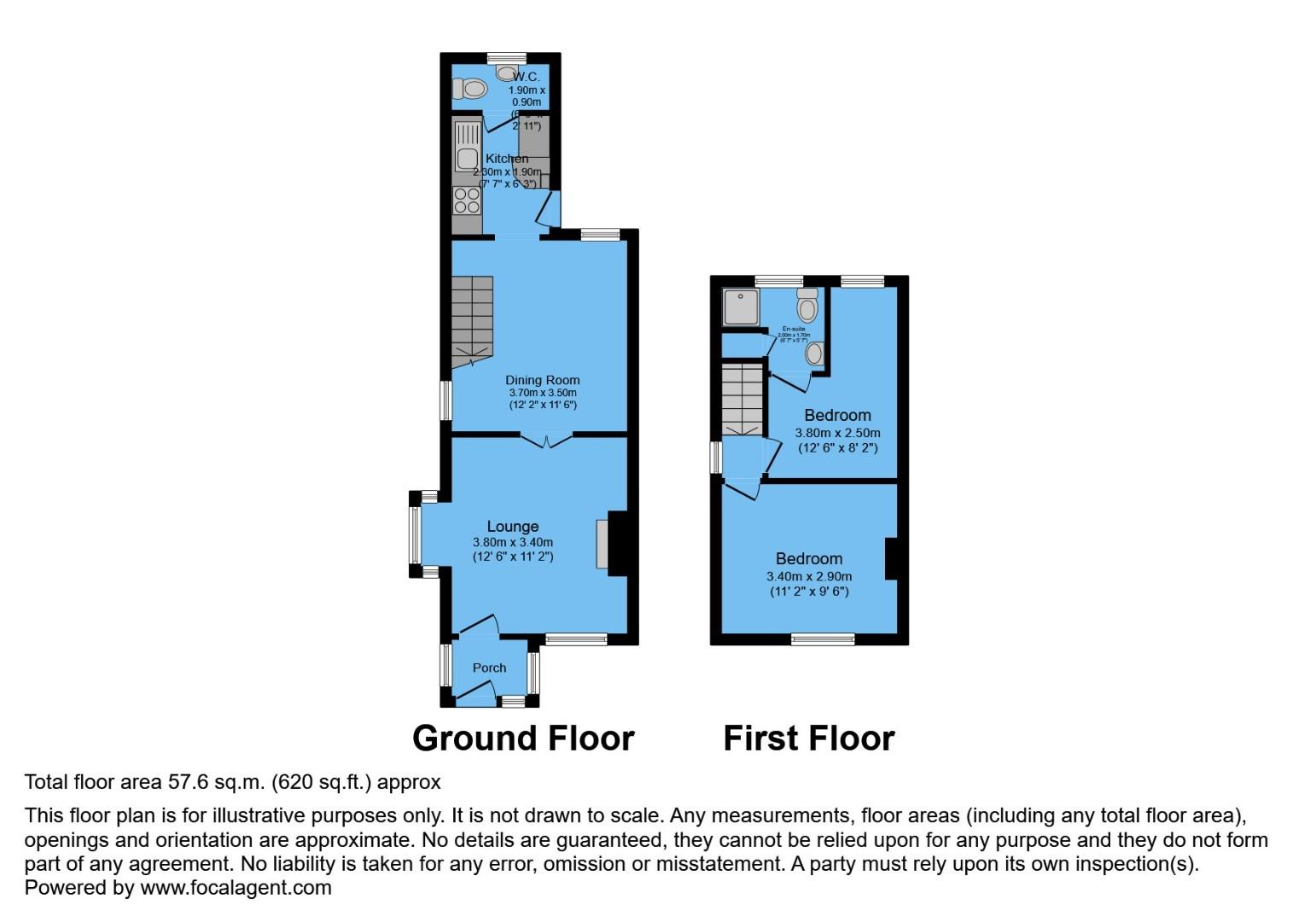 1, High Street, Chesterfield floorplan
