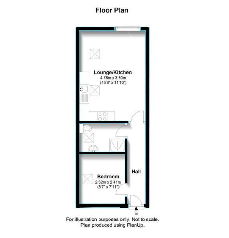 7 Clocktower Loft, 178 Selby Road, Leeds floorplan