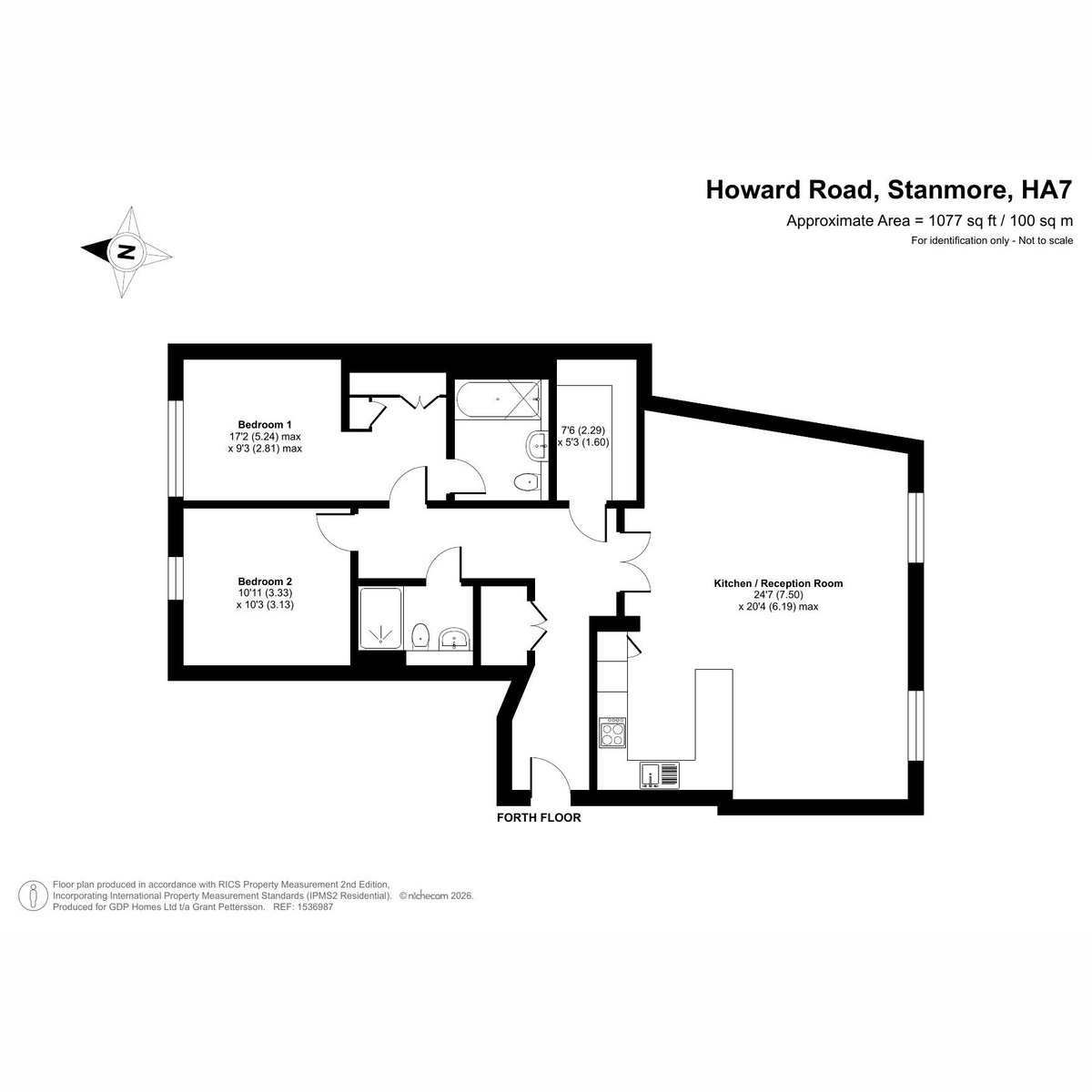 Howard Road, Stanmore floorplan