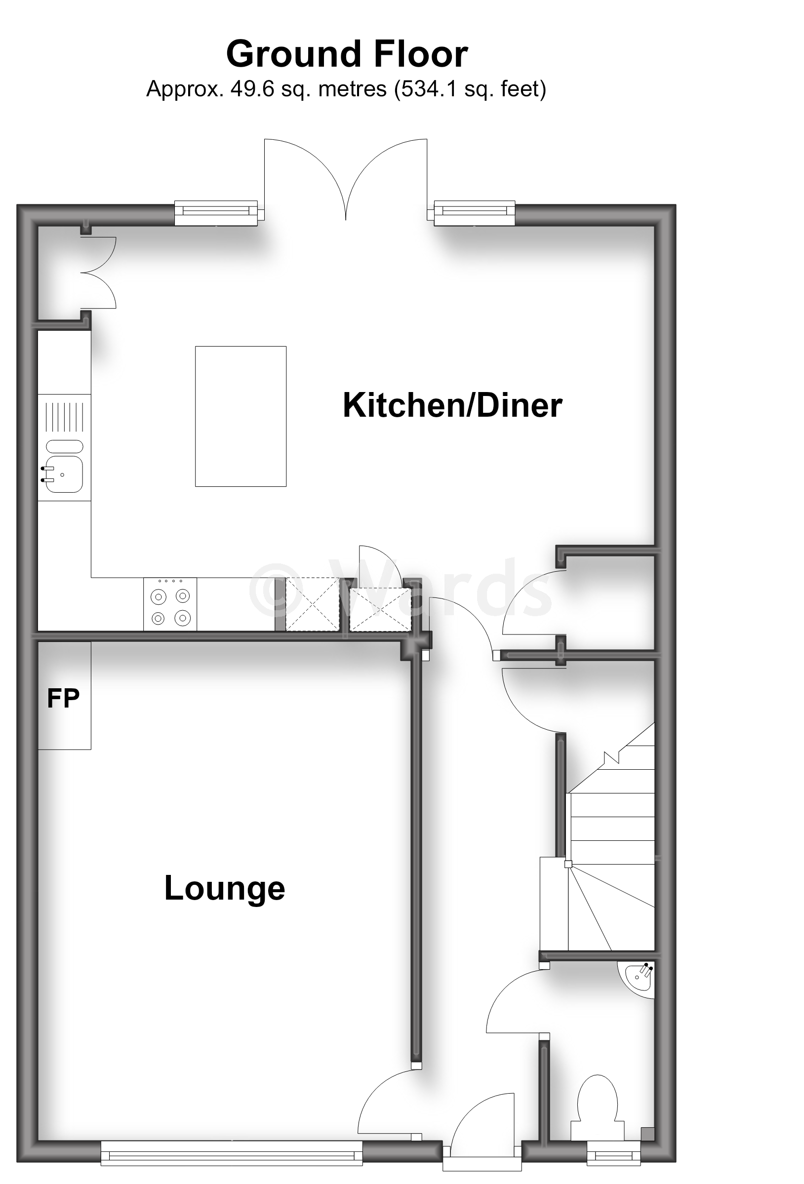 12, Holness Road, Herne Bay floorplan