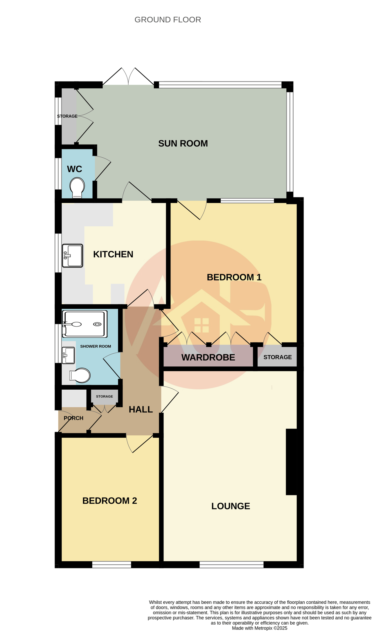 31, Maple Drive, Burnham-on-Sea floorplan