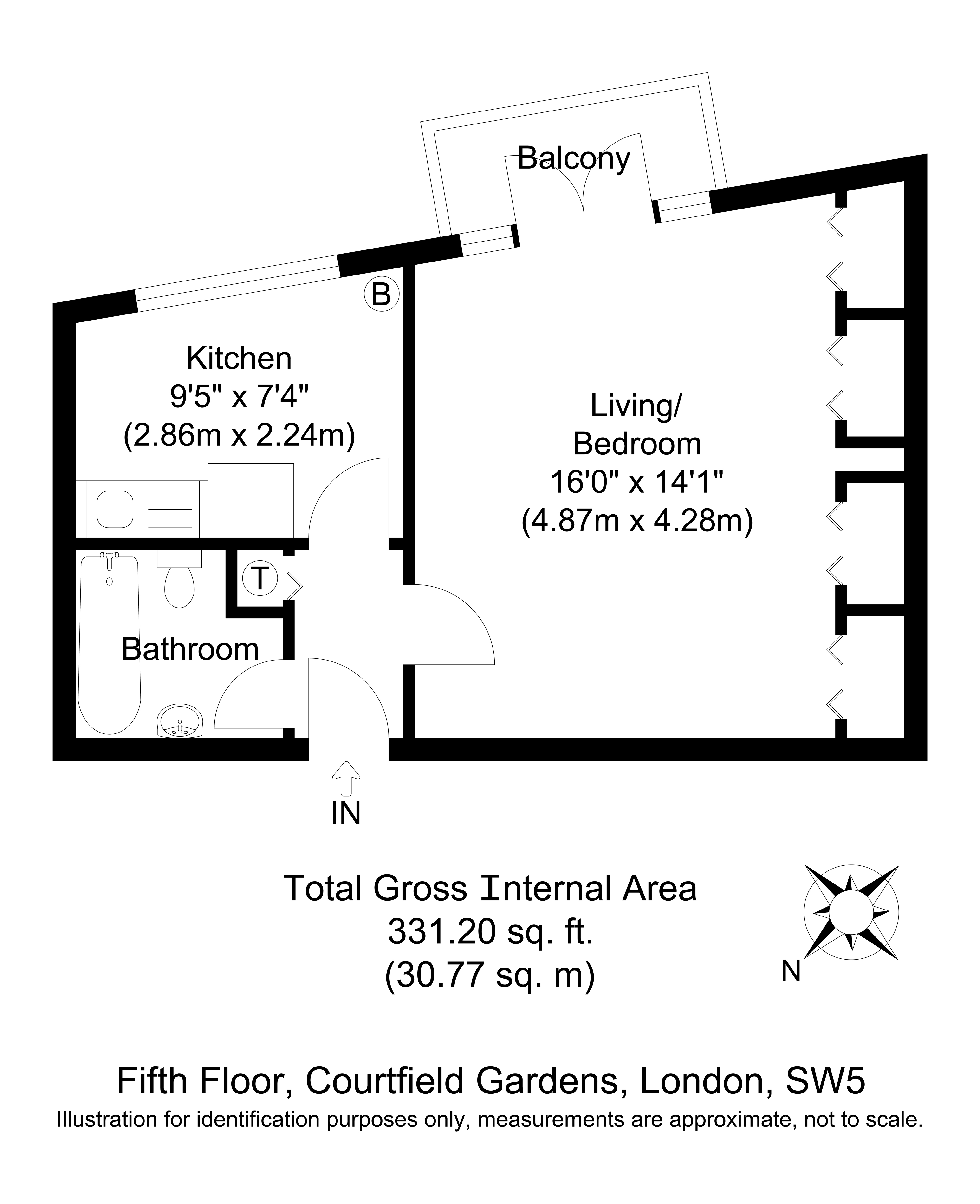 0 Bedrooms Studio for sale in Courtfield Gardens, London SW5