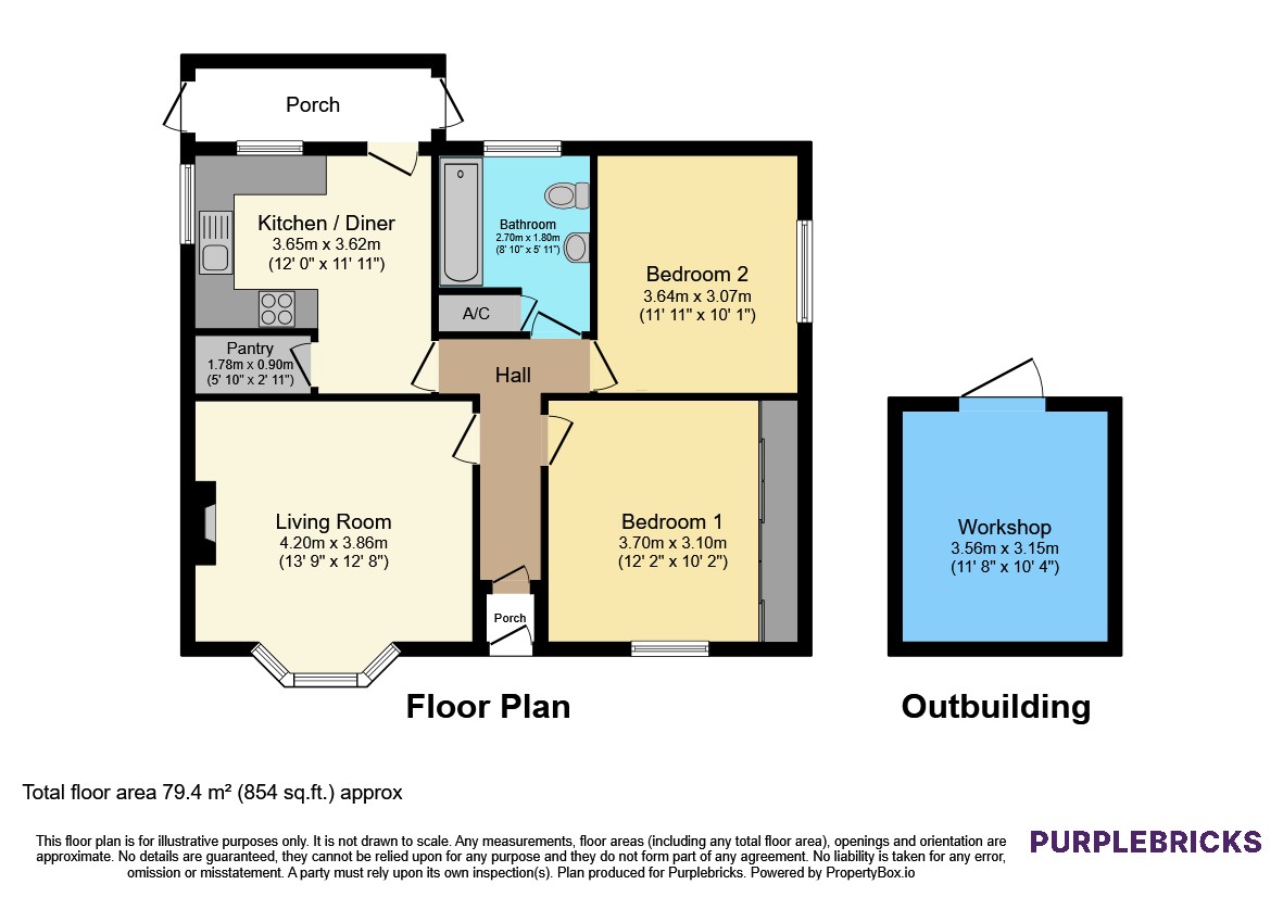 14, Doddington Avenue, Lincoln floorplan