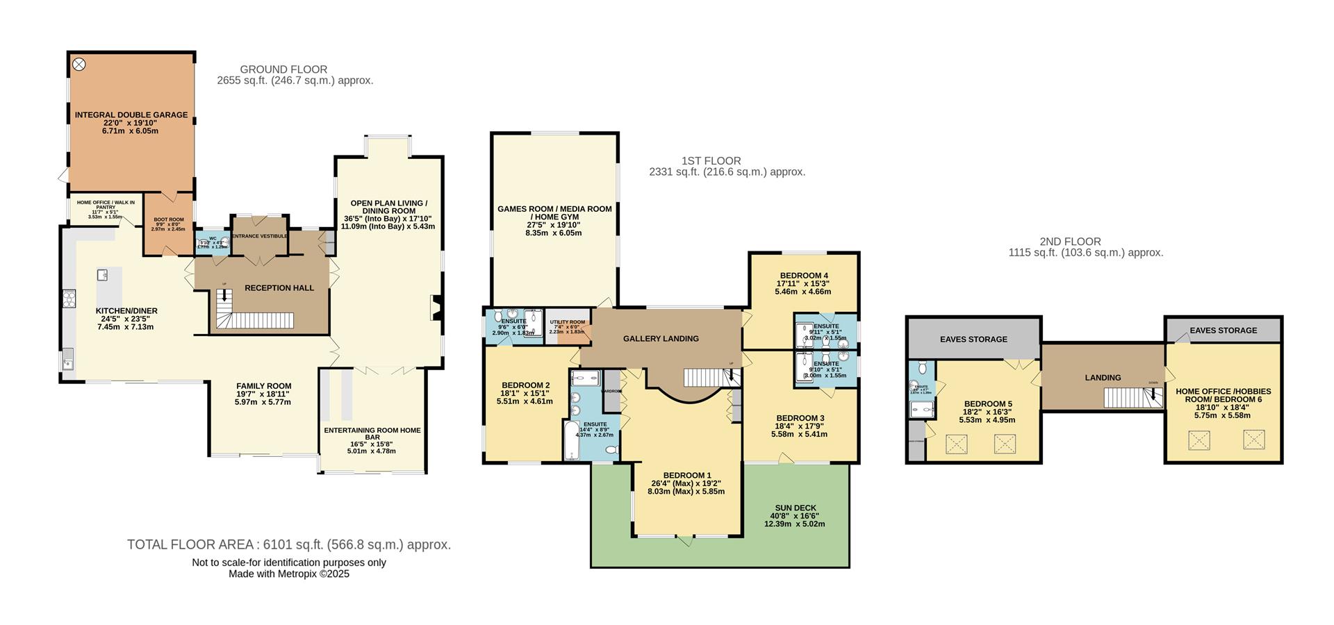 Audley House, Main Road, Union Mills floorplan